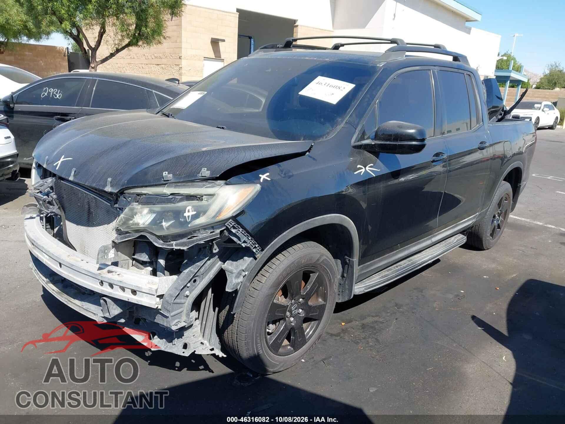 HONDA RIDGELINE 2017 - 5FPYK3F87HB008712