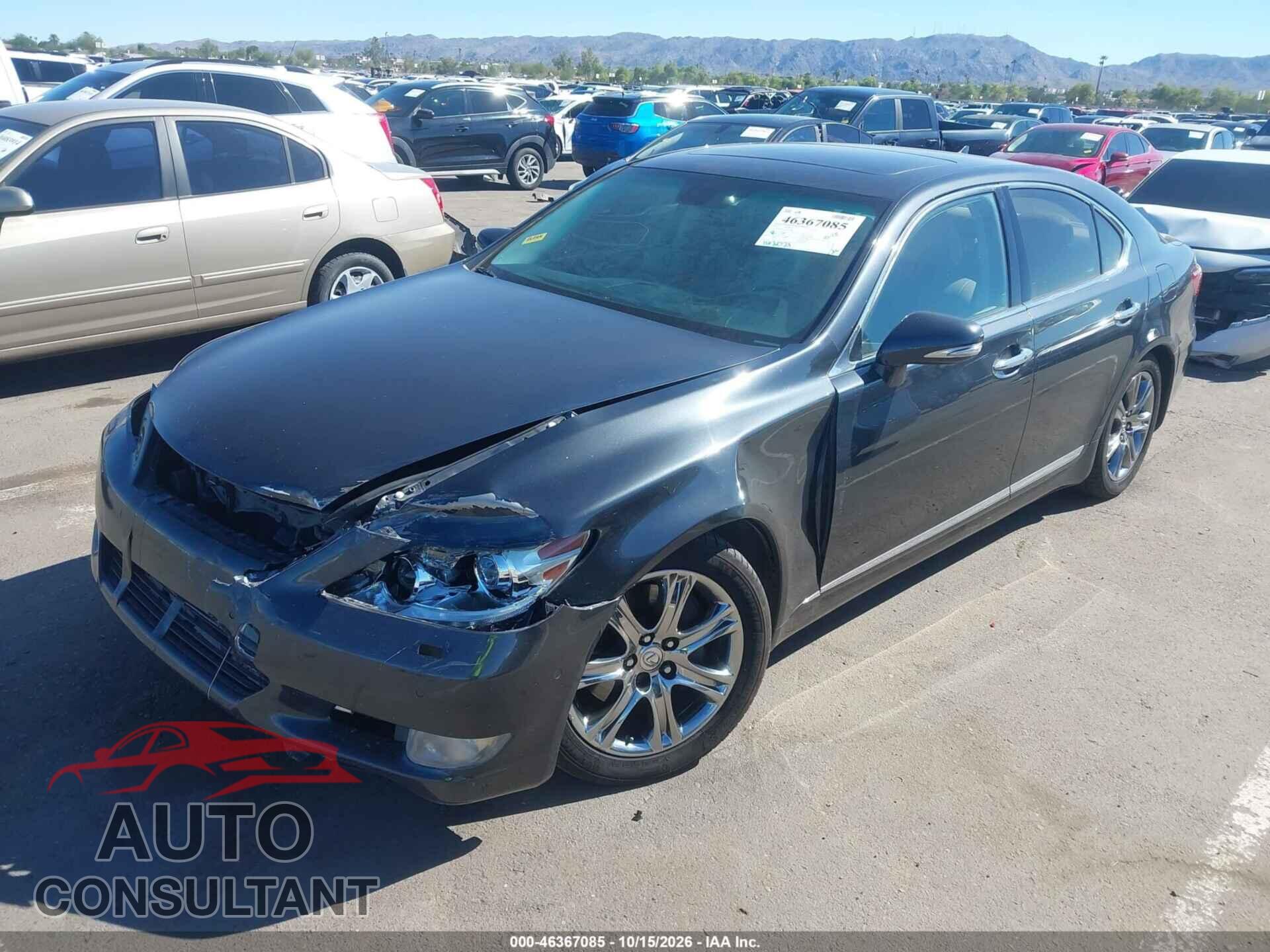 LEXUS LS 460 2010 - JTHBL5EF5A5097788