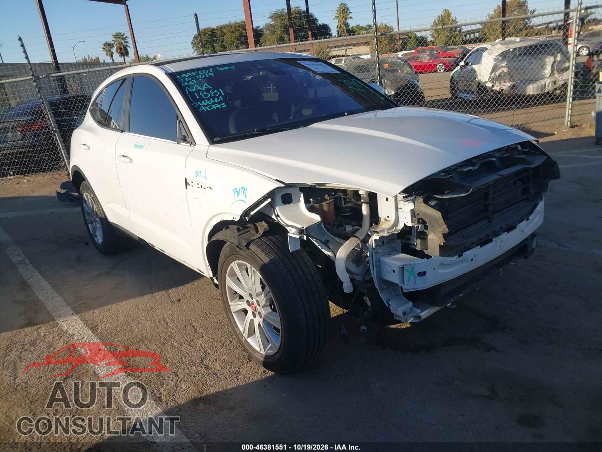 JAGUAR E-PACE 2019 - SADFJ2FX8K1Z66315