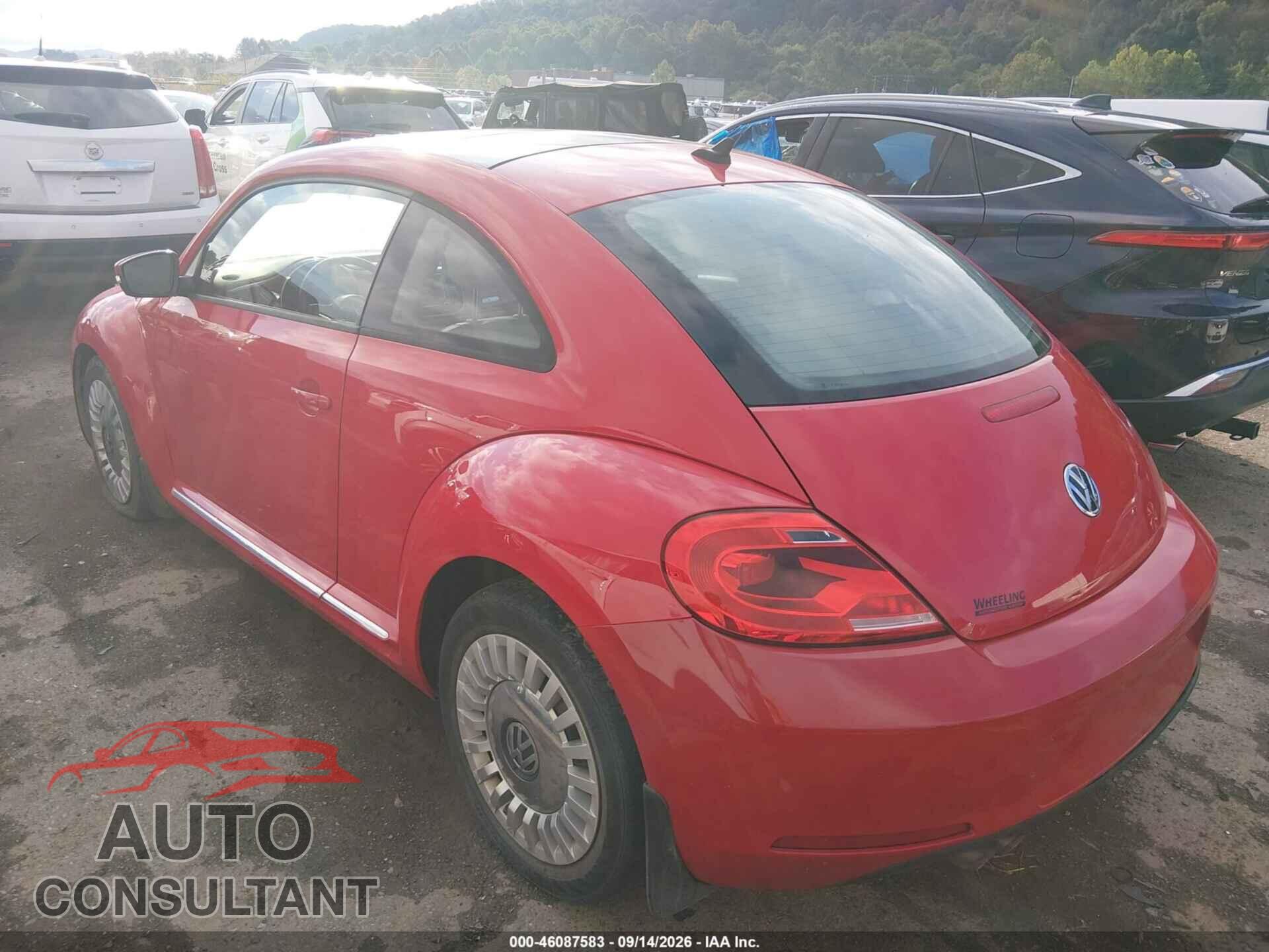 VOLKSWAGEN BEETLE 2014 - 3VWJP7AT9EM602432