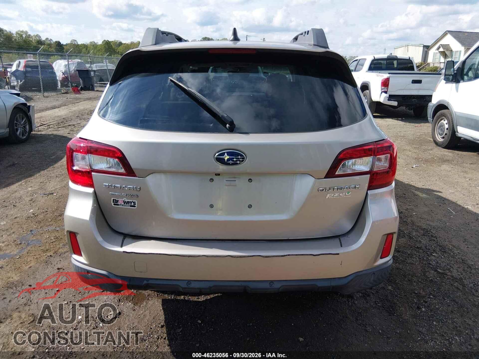 SUBARU OUTBACK 2017 - 4S4BSANC5H3409080