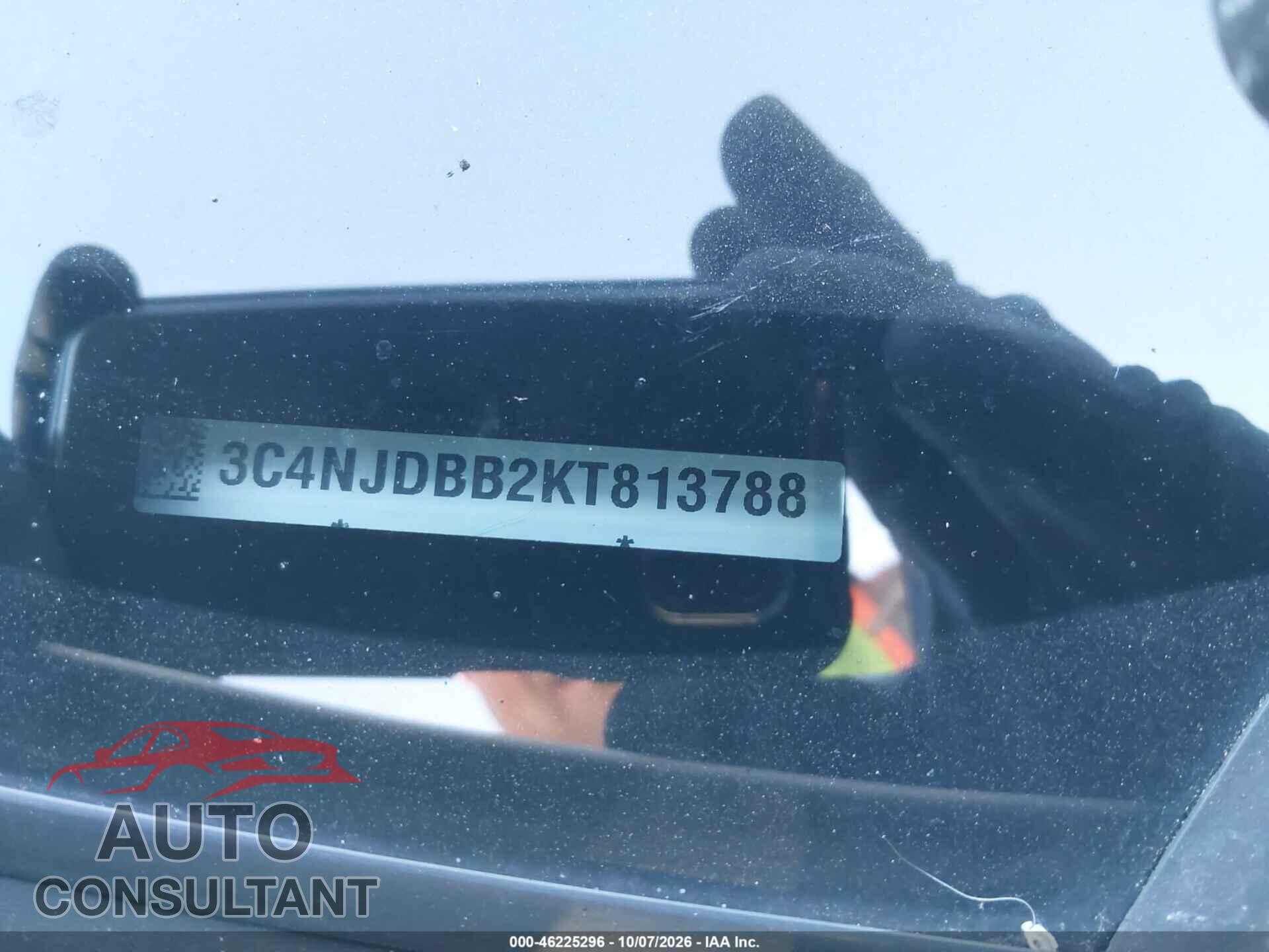 JEEP COMPASS 2019 - 3C4NJDBB2KT813788