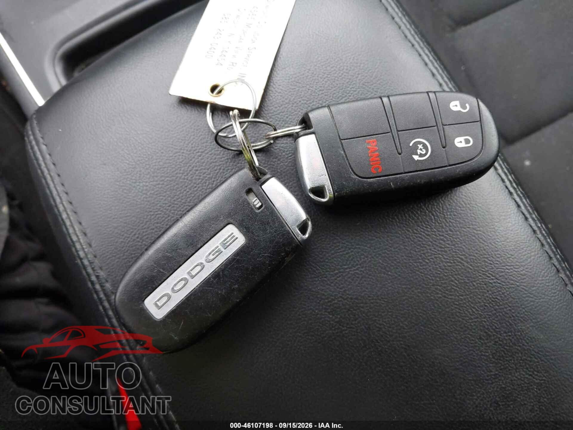 DODGE DURANGO 2017 - 1C4RDJAG1HC619441