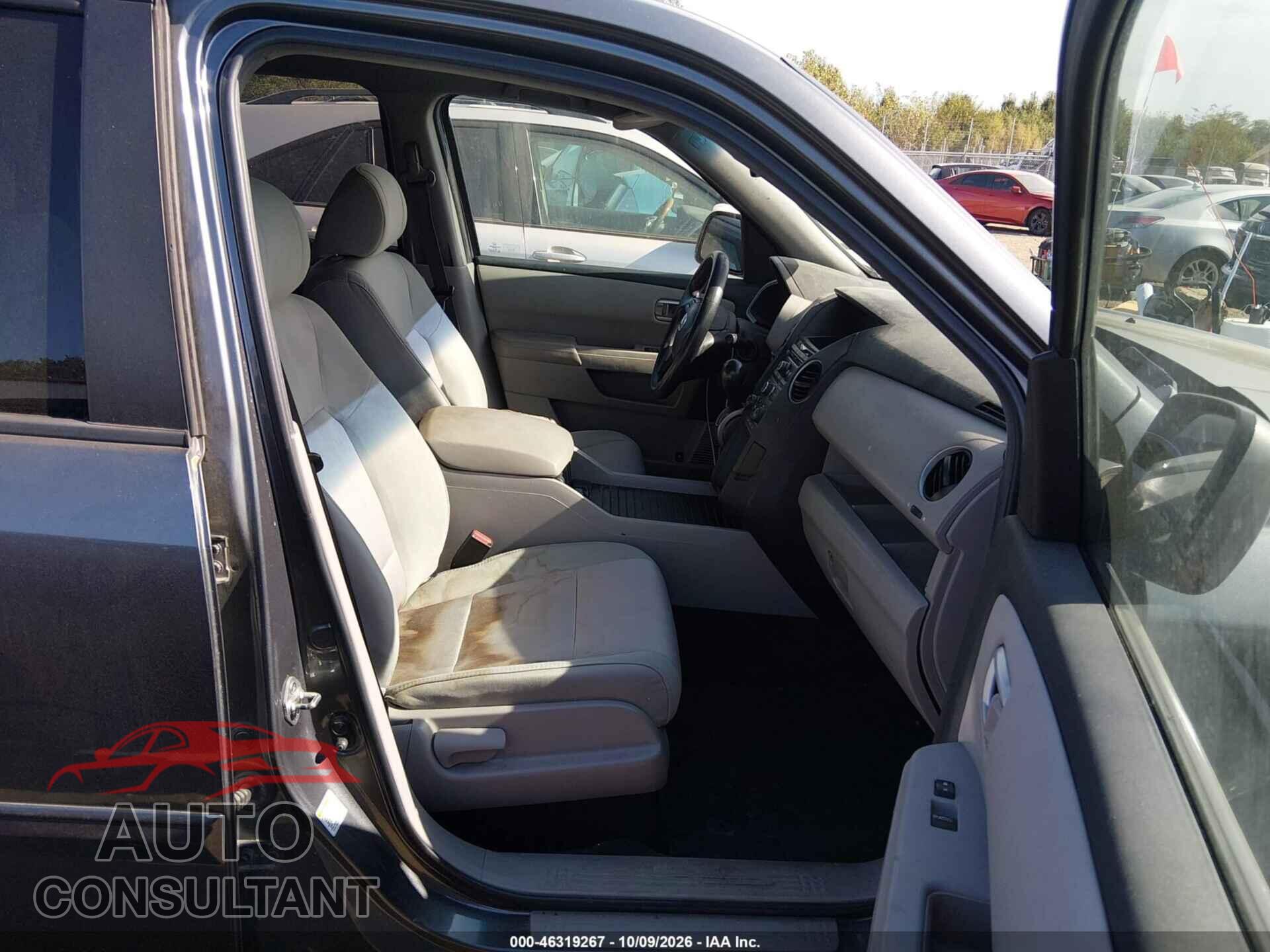 HONDA PILOT 2012 - 5FNYF4H42CB014505