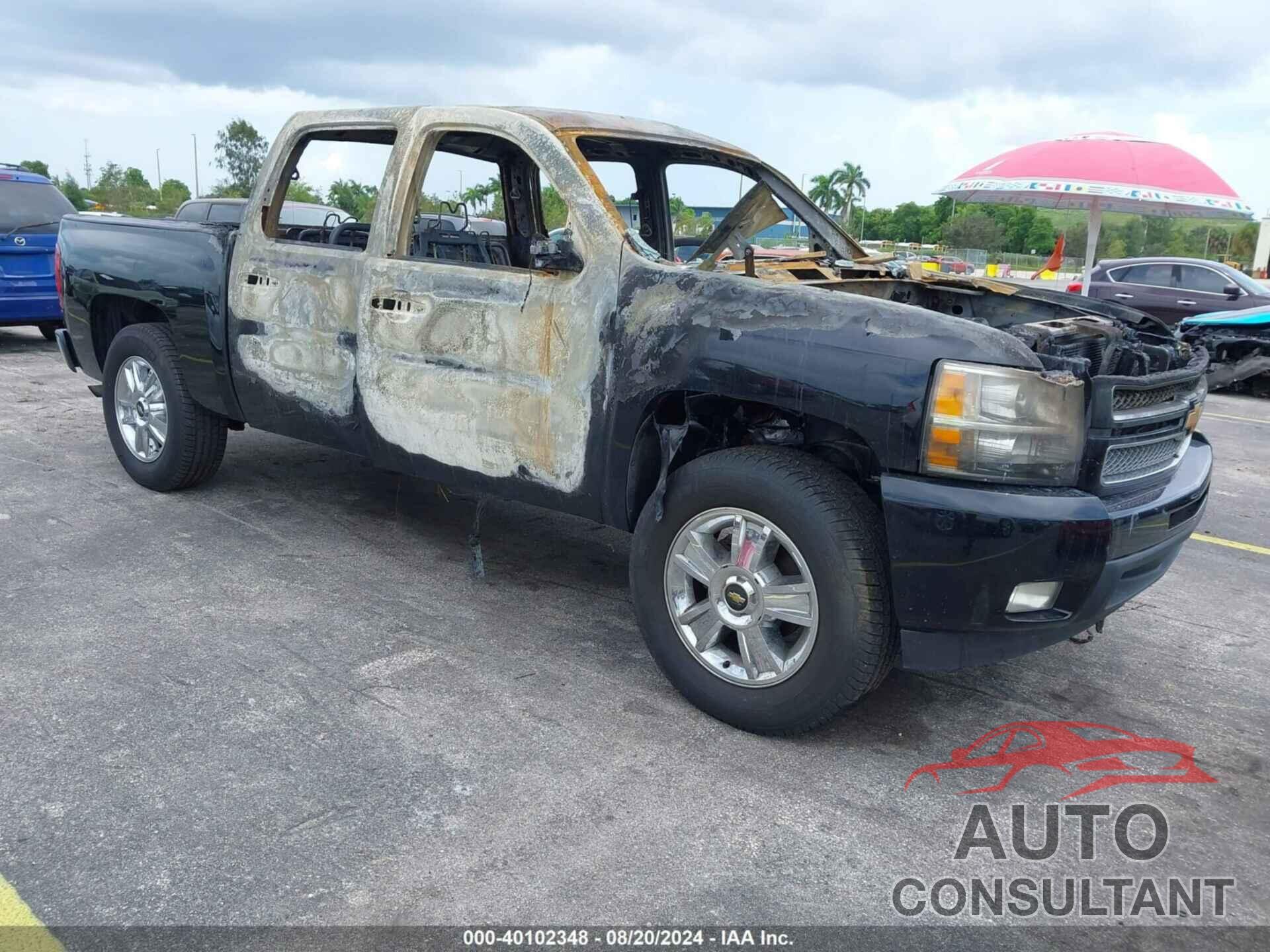 CHEVROLET SILVERADO 1500 2013 - 3GCPCTE04DG144894