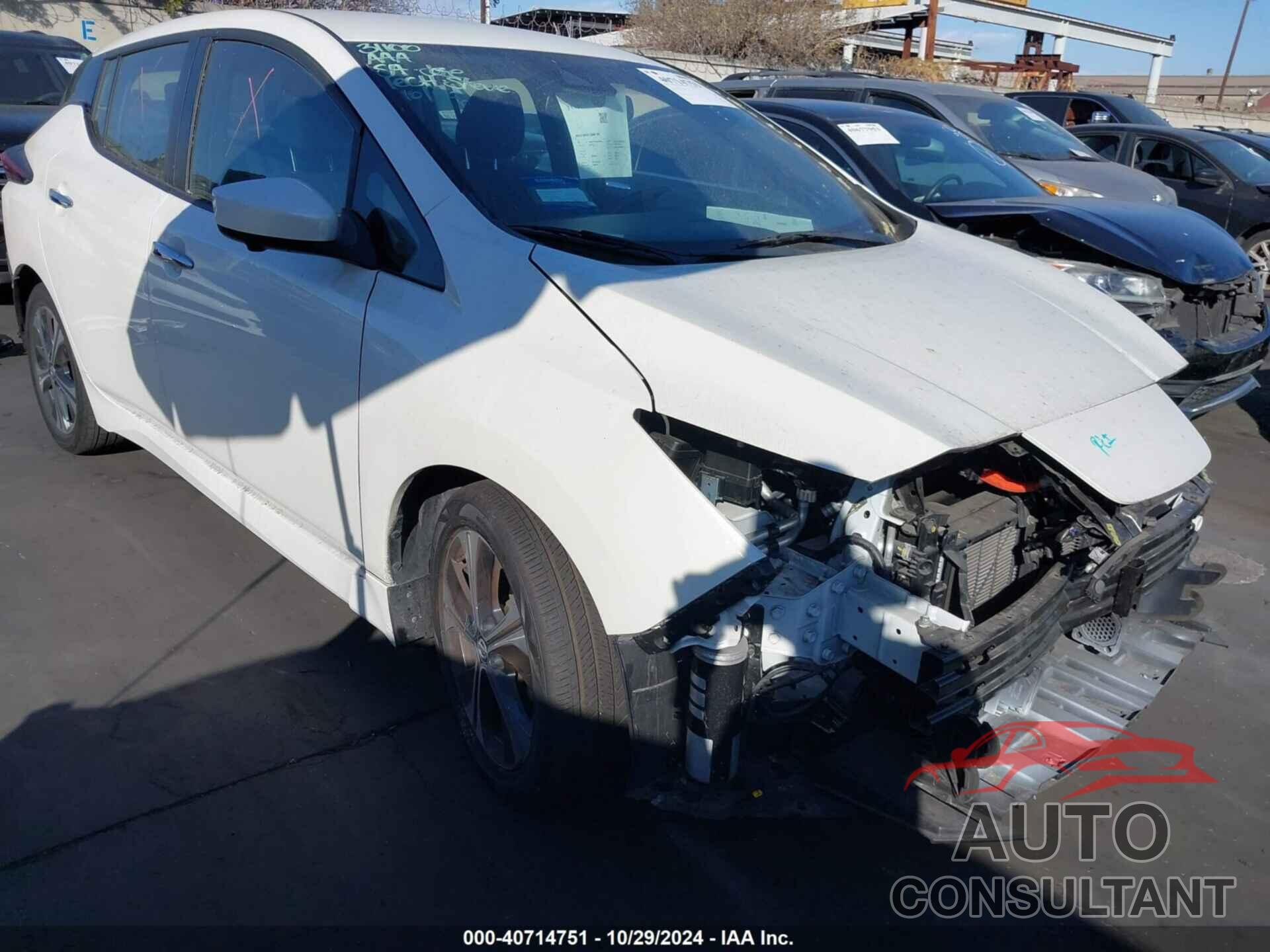 NISSAN LEAF 2021 - 1N4AZ1CV6MC550644