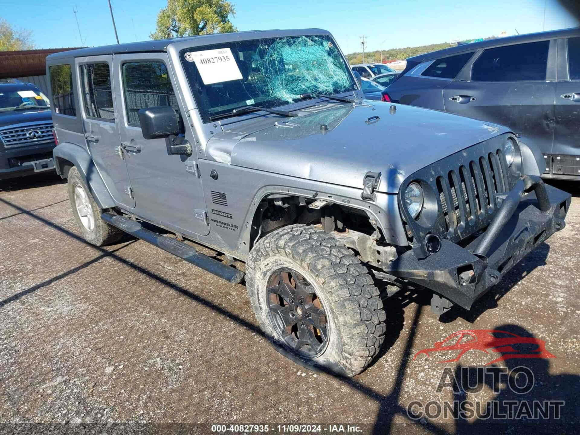 JEEP WRANGLER UNLIMITED 2016 - 1C4BJWDG3GL330708
