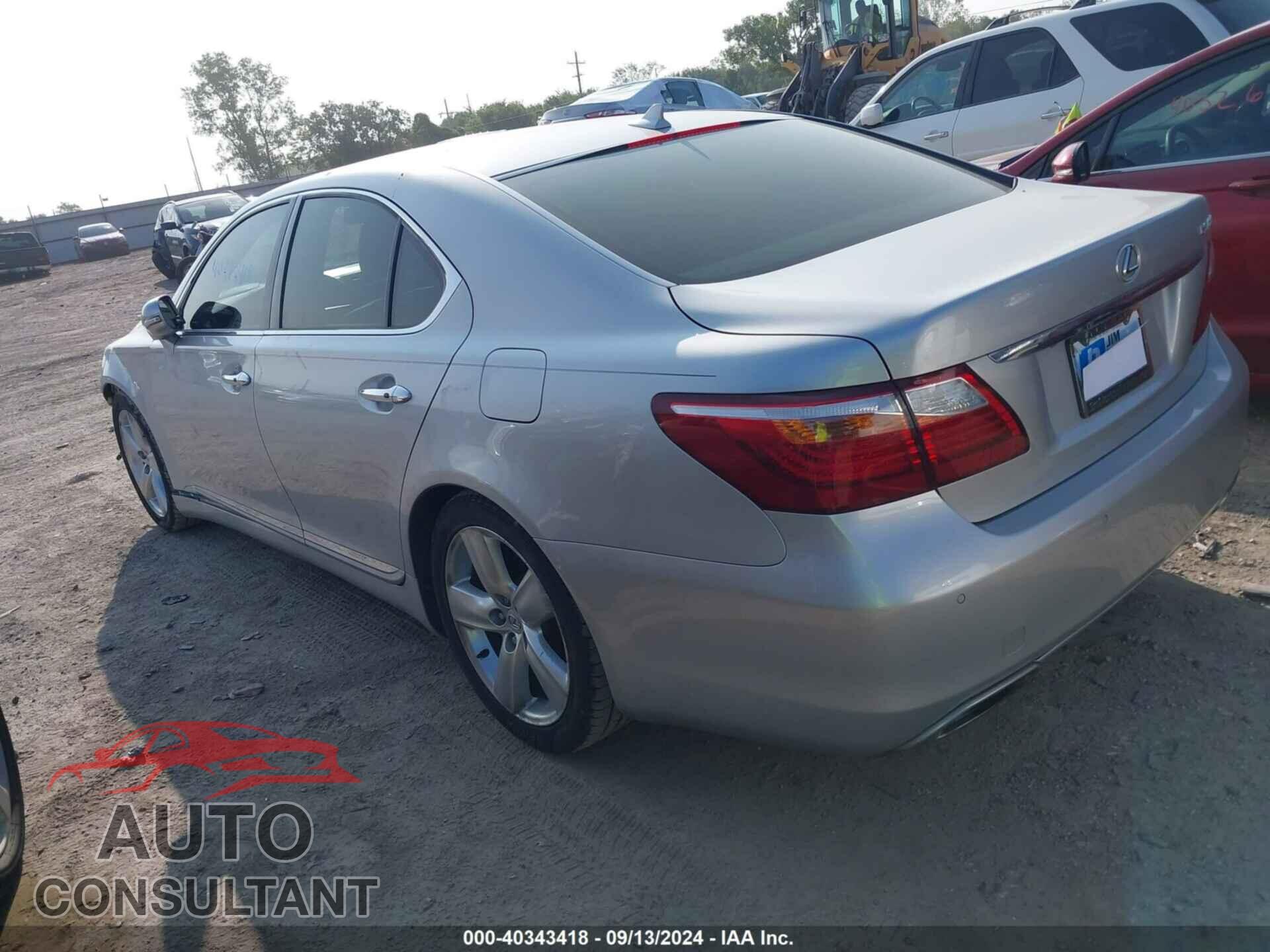 LEXUS LS 460 2012 - JTHBL5EF0C5113088