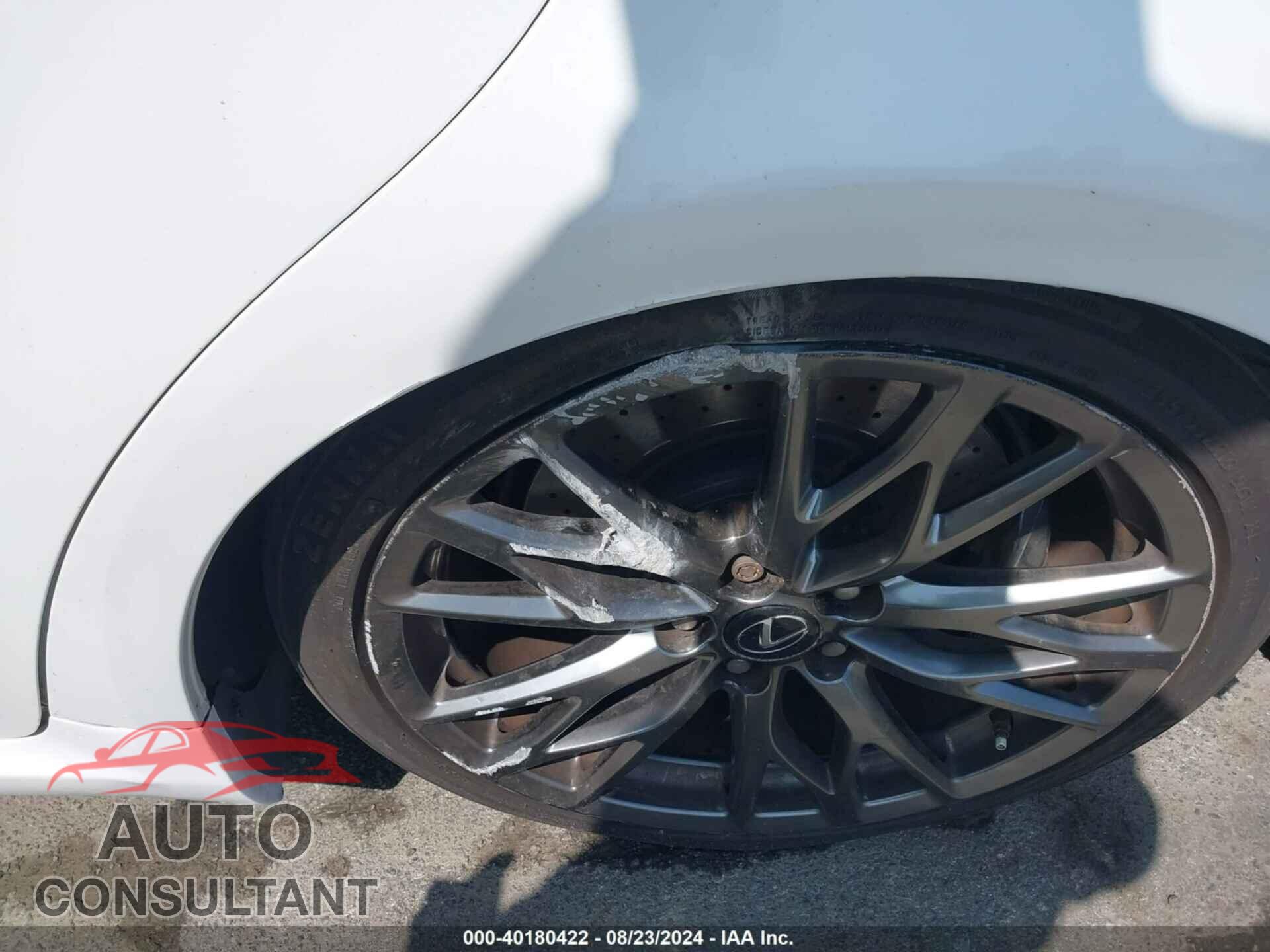 LEXUS IS F 2010 - JTHBP5C25A5007530