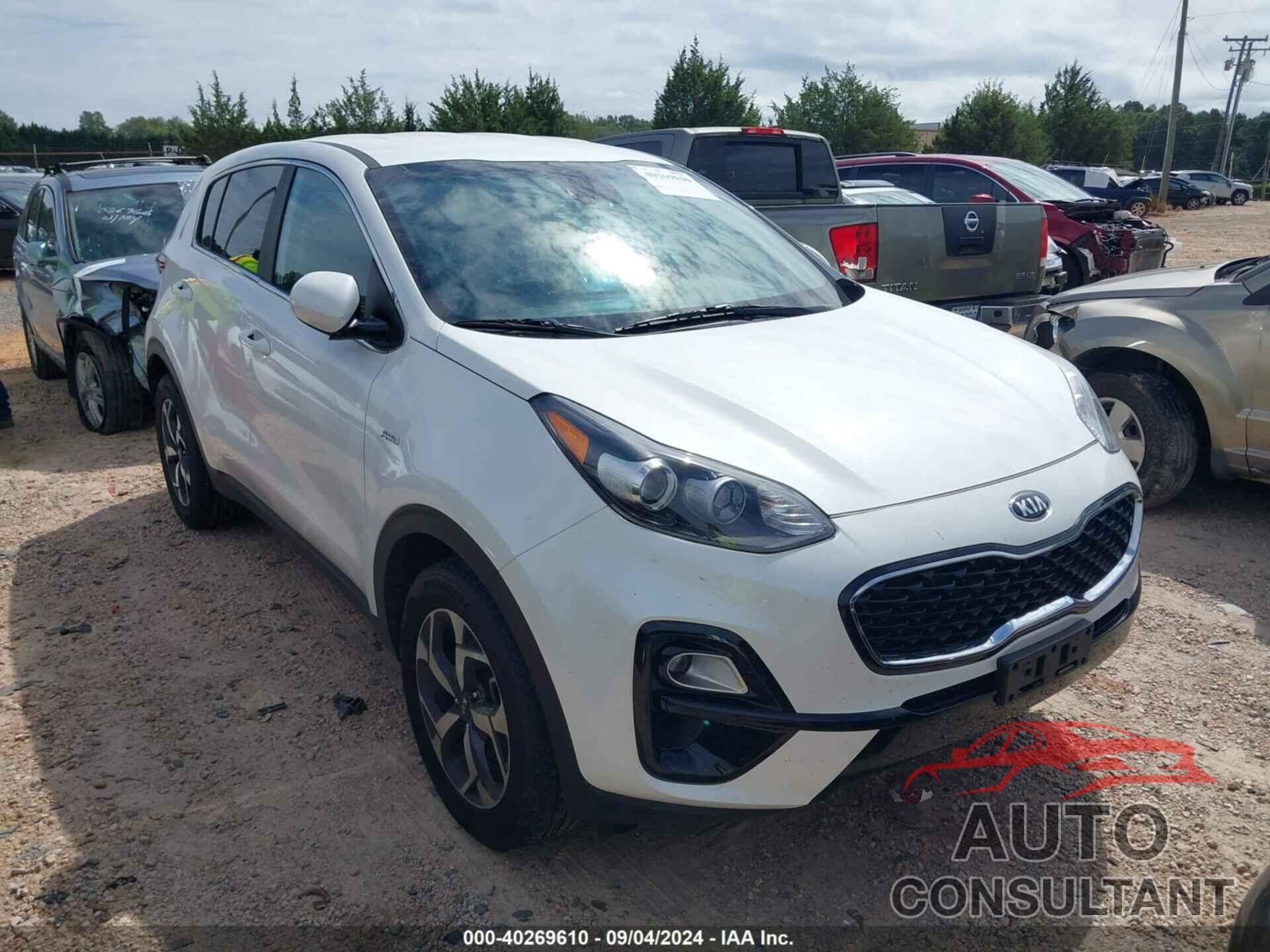 KIA SPORTAGE 2022 - KNDPMCAC8N7011162