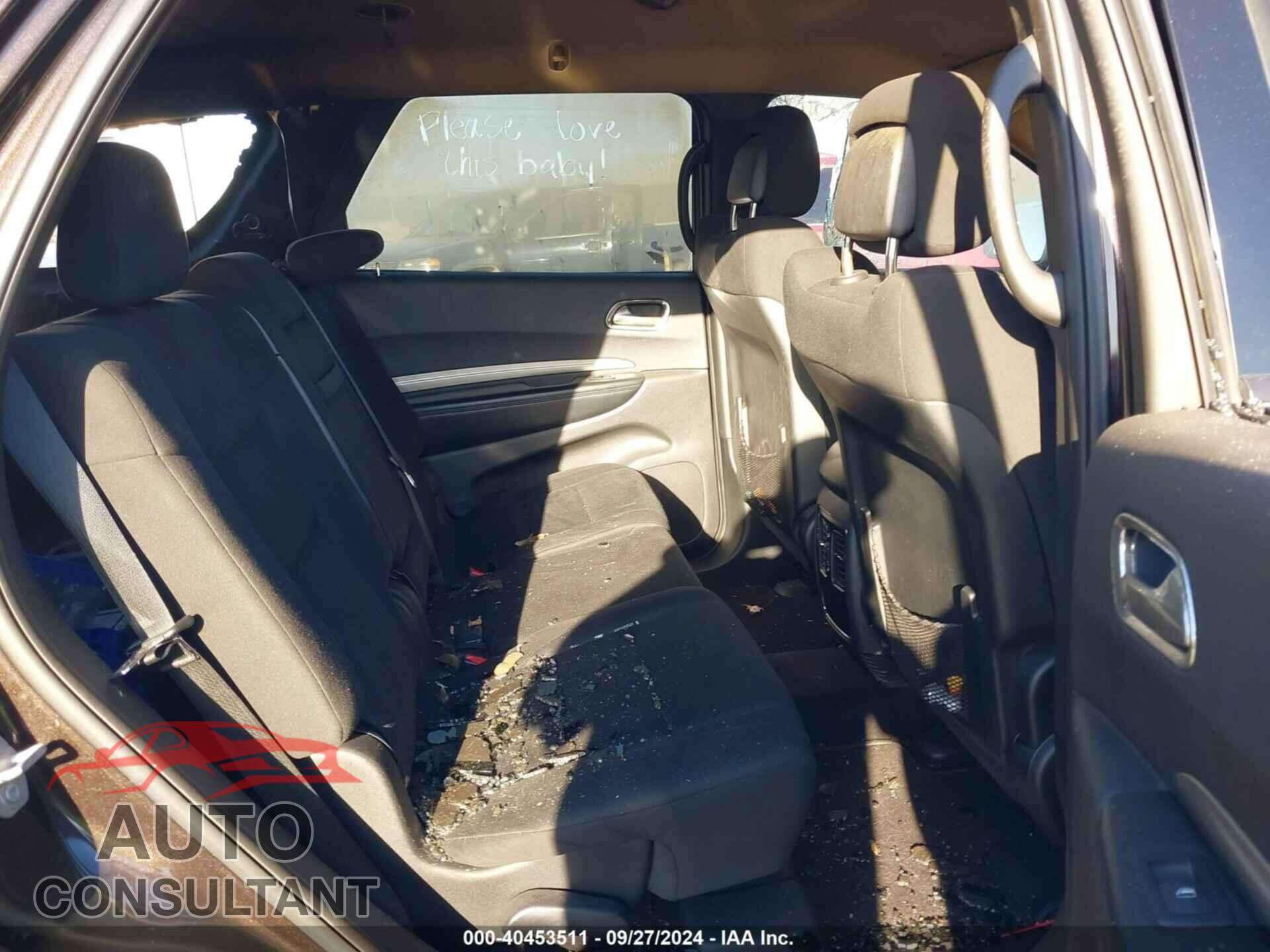 DODGE DURANGO 2017 - 1C4RDJAG2HC817106