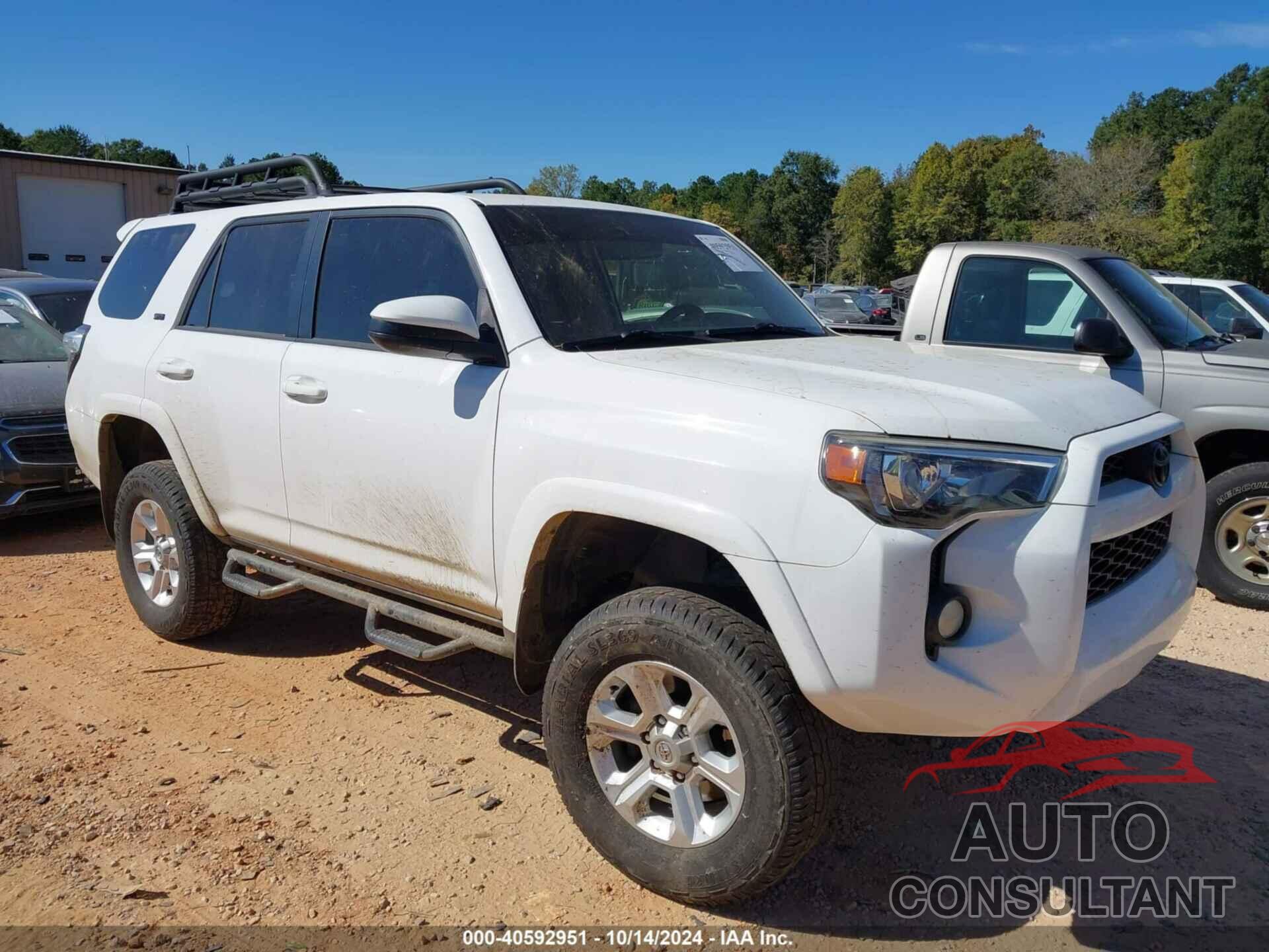 TOYOTA 4RUNNER 2016 - JTEBU5JR7G5298773