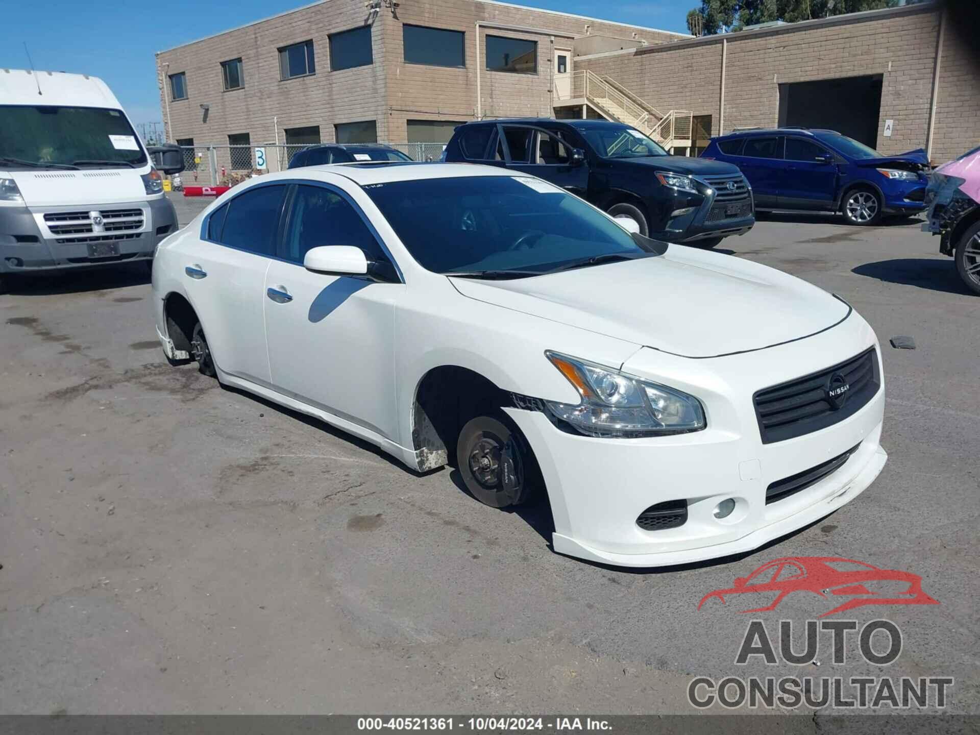 NISSAN MAXIMA 2013 - 1N4AA5AP2DC848479