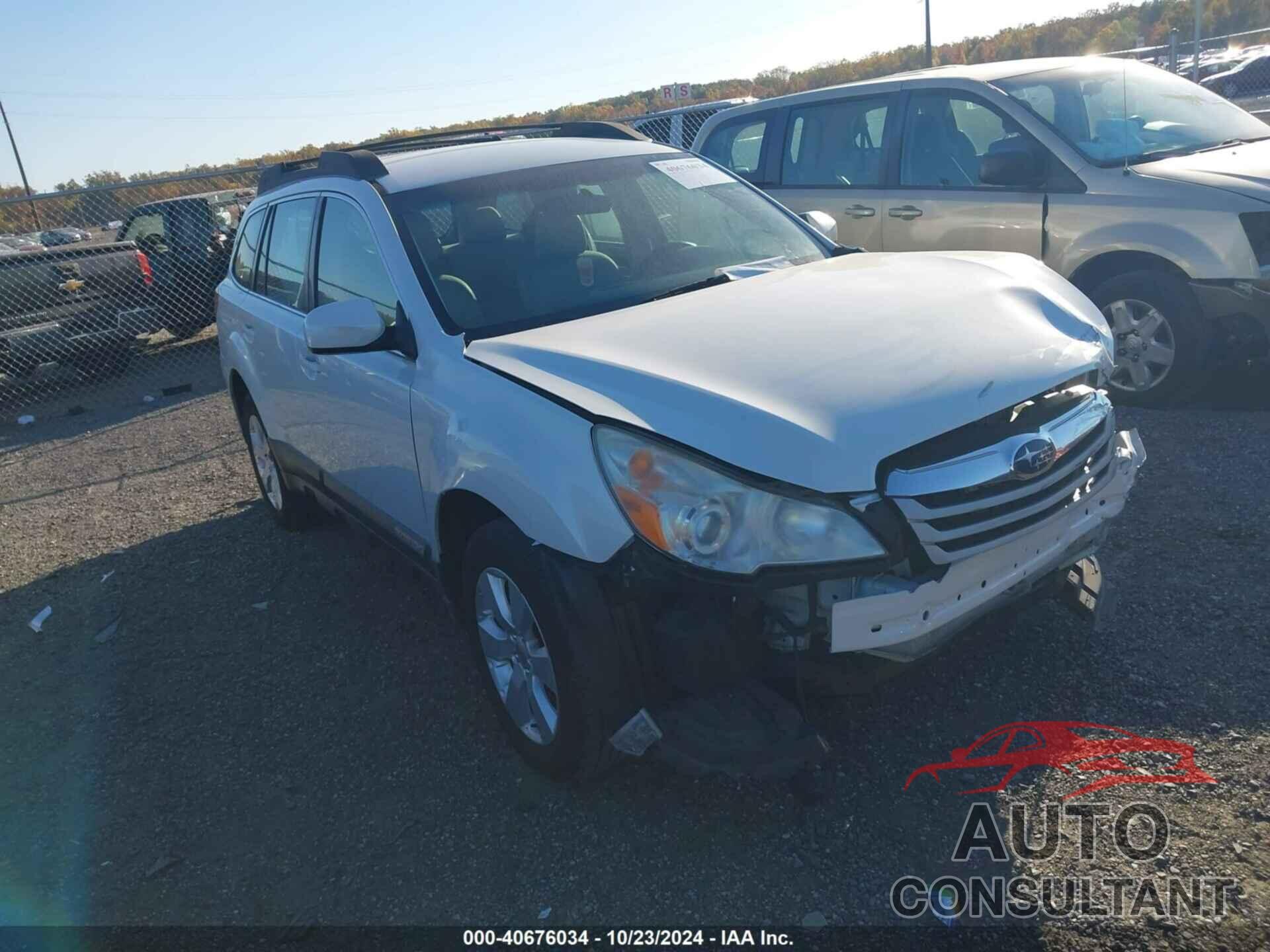 SUBARU OUTBACK 2012 - 4S4BRBAC3C3236966