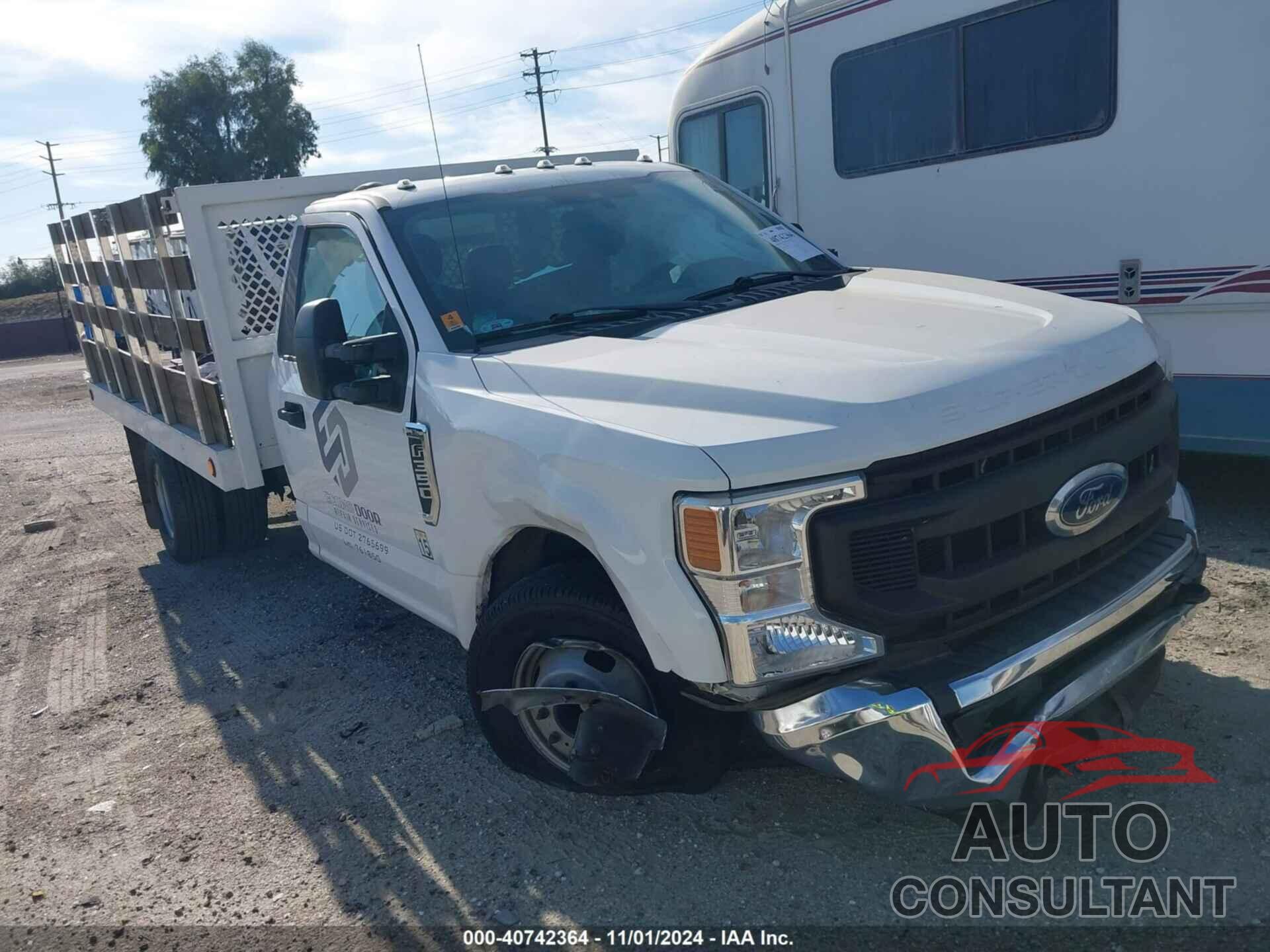 FORD F-350 CHASSIS 2021 - 1FDRF3G60MEC14749