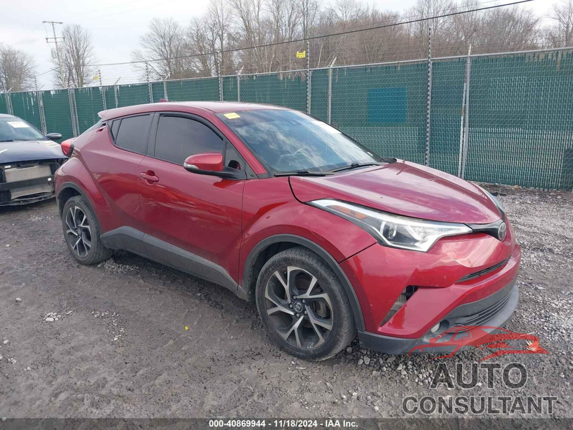 TOYOTA C-HR 2018 - NMTKHMBX4JR050187