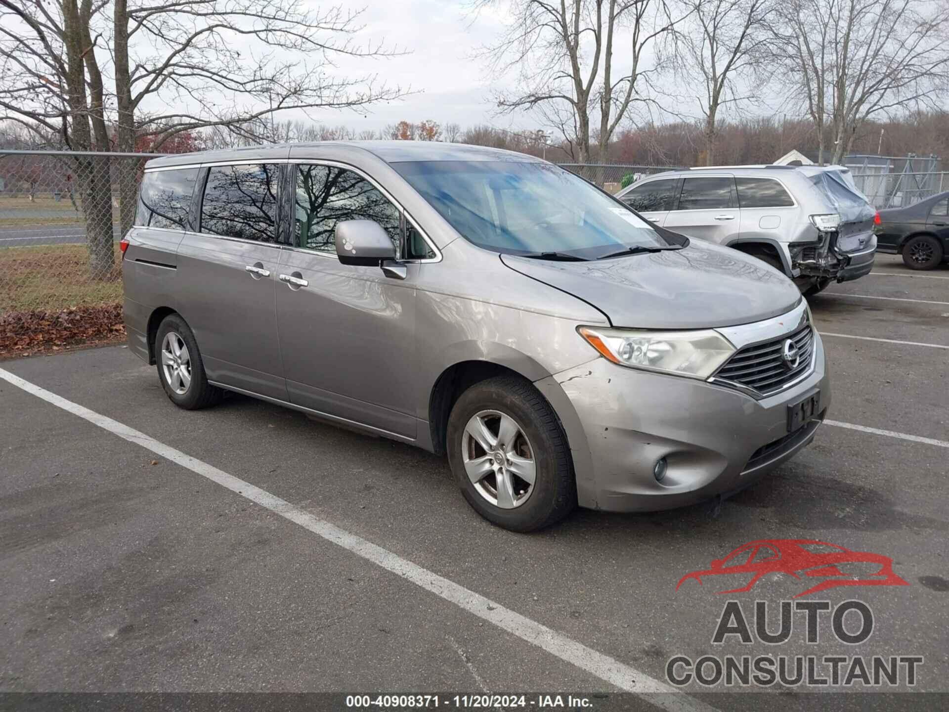 NISSAN QUEST 2011 - JN8AE2KP7B9001855