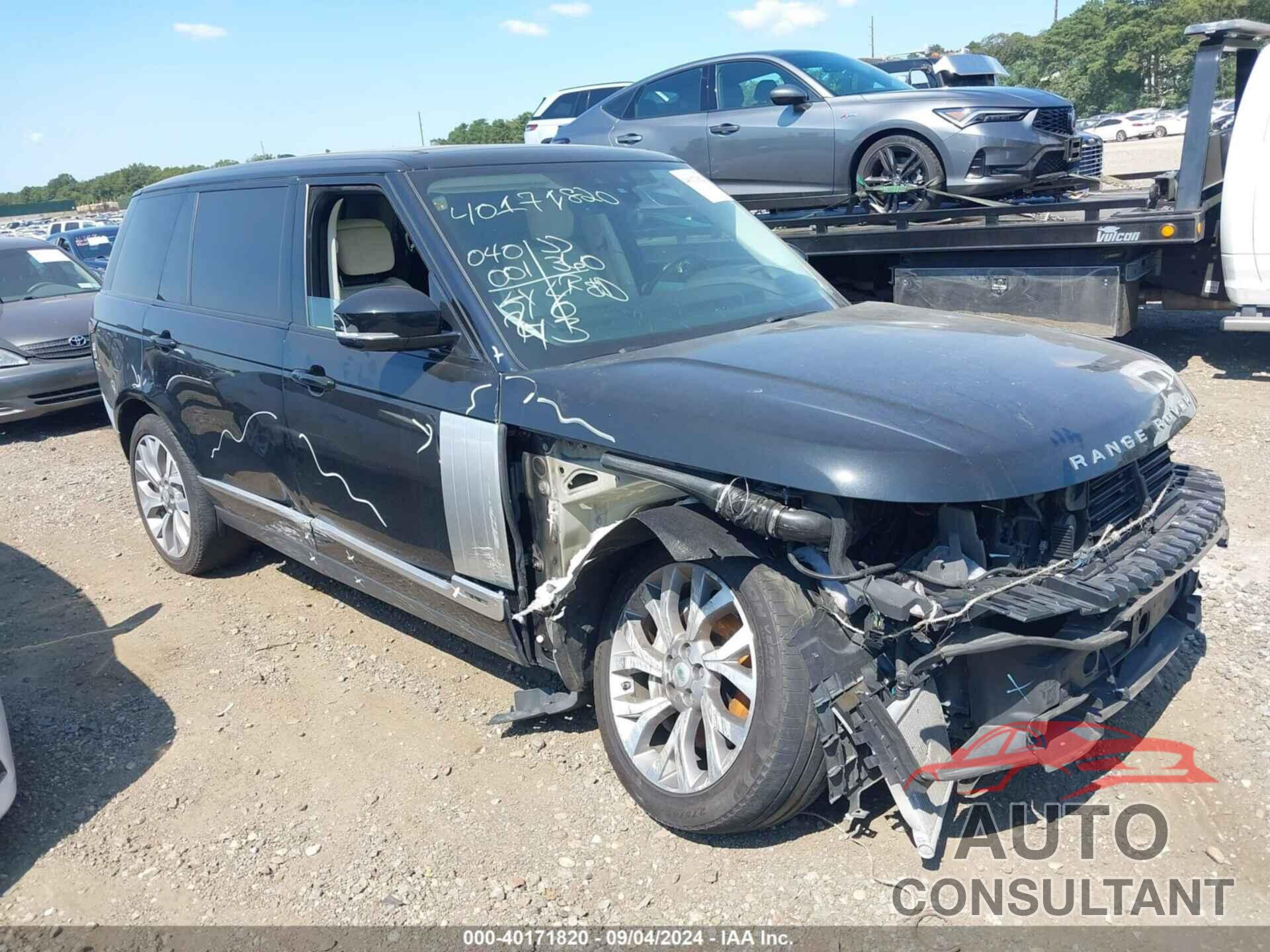 LAND ROVER RANGE ROVER 2021 - SALGS5SE3MA433531