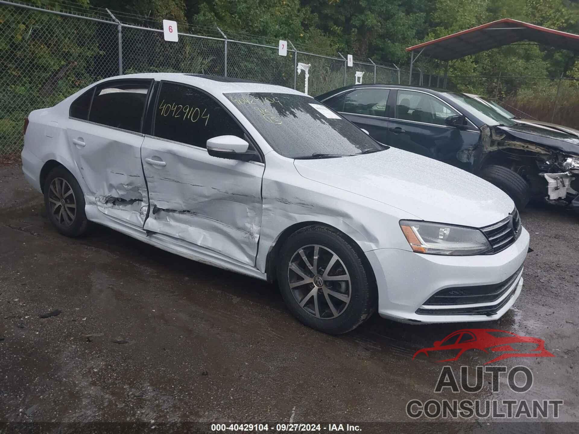 VOLKSWAGEN JETTA 2017 - 3VWDB7AJ6HM382293