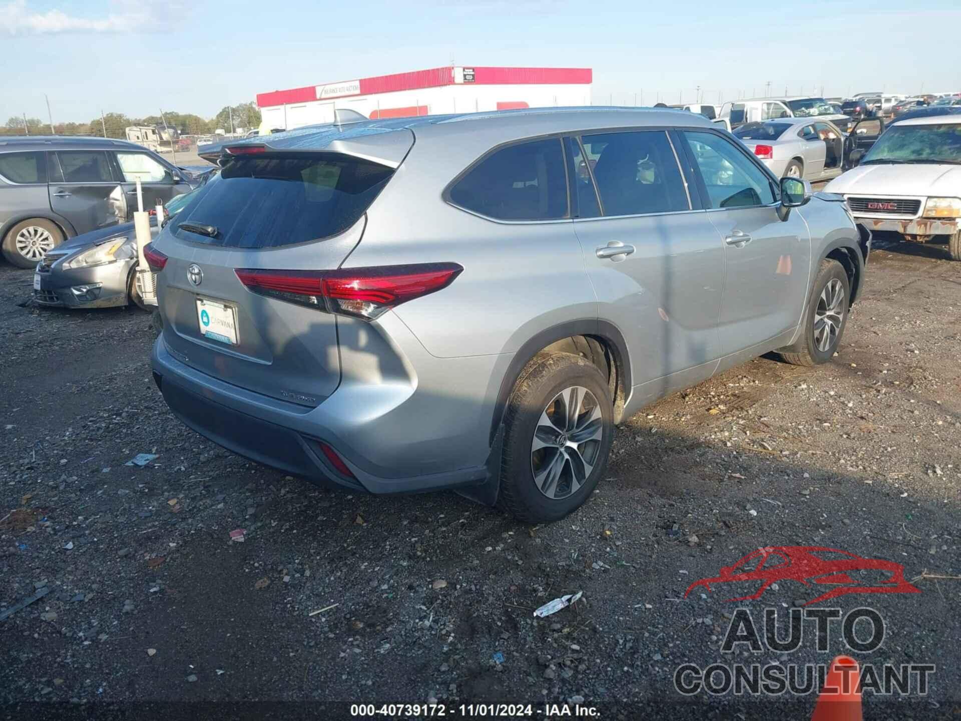 TOYOTA HIGHLANDER 2020 - 5TDGZRBH2LS017377