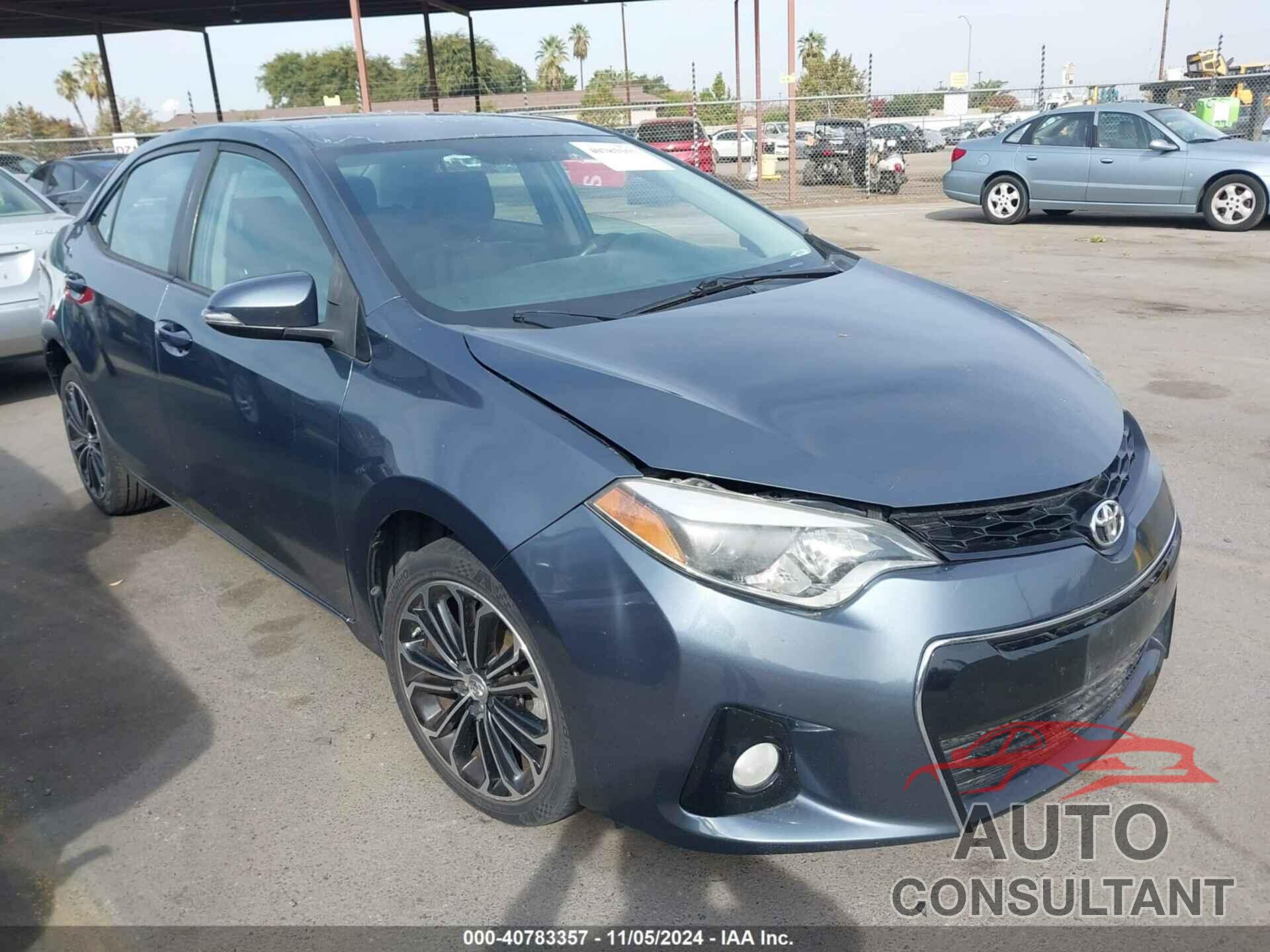 TOYOTA COROLLA 2016 - 5YFBURHE5GP432732