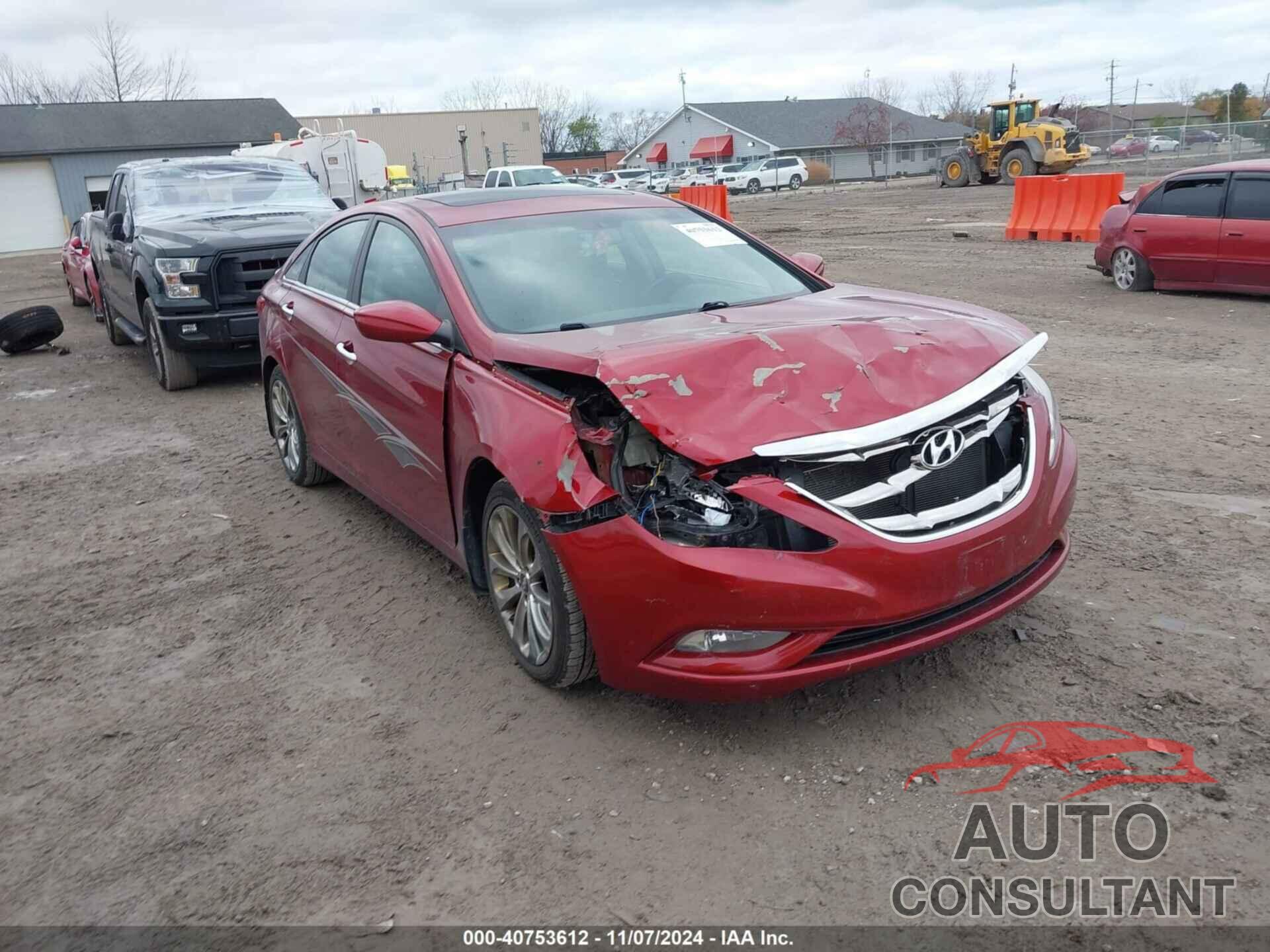 HYUNDAI SONATA 2012 - 5NPEC4AC8CH363411