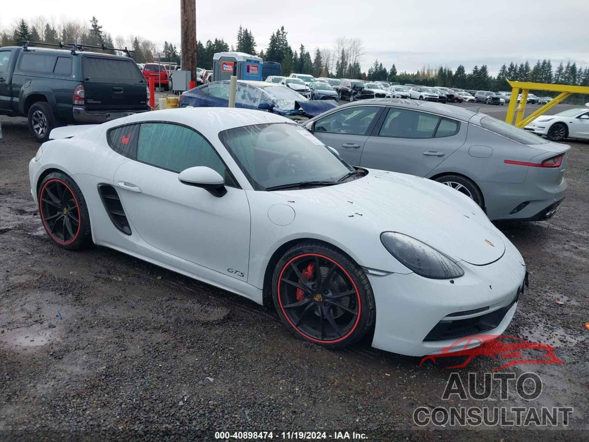 PORSCHE 718 CAYMAN 2018 - WP0AB2A86JS278289