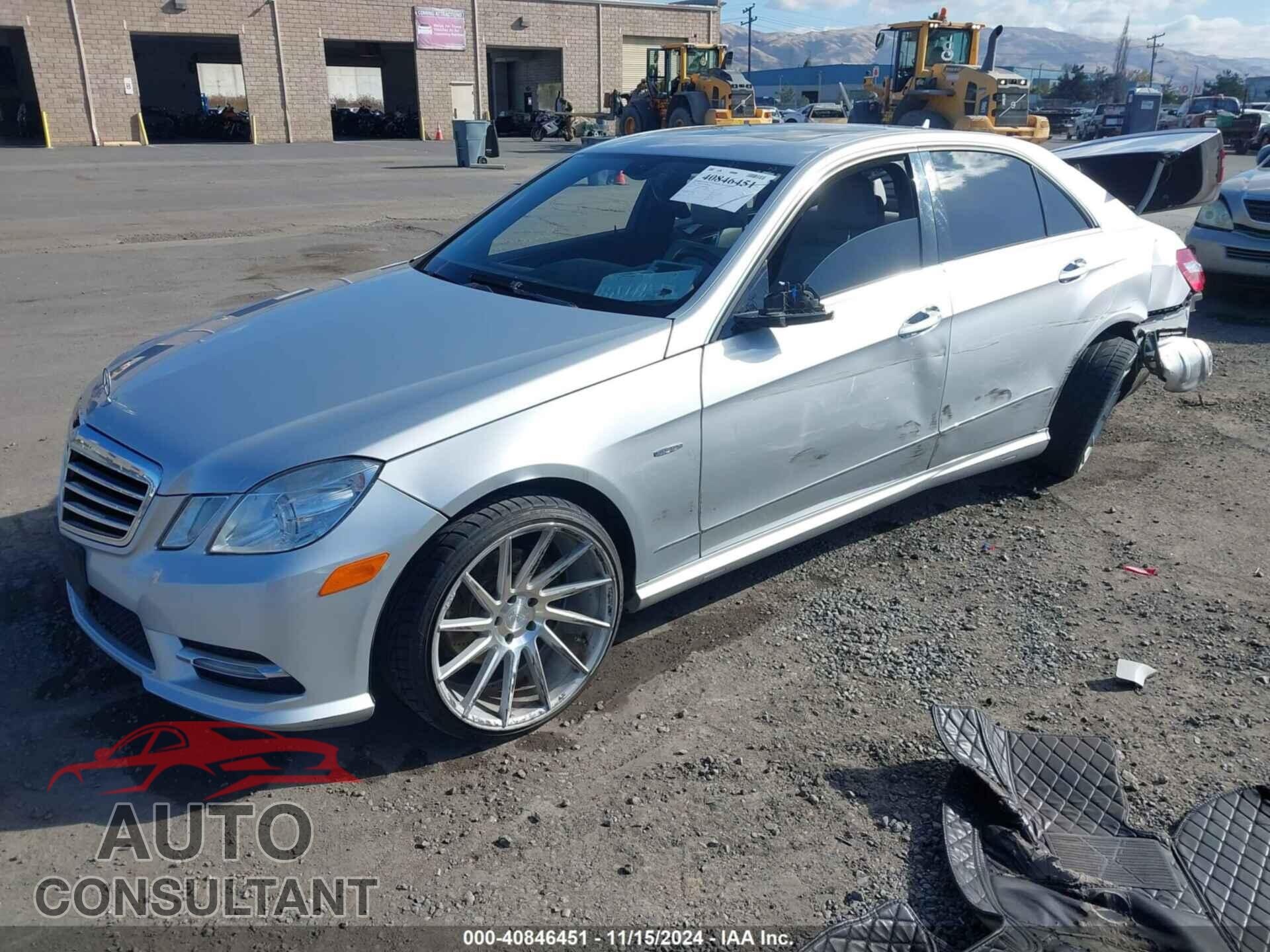 MERCEDES-BENZ E 350 2012 - WDDHF5KB1CA534559