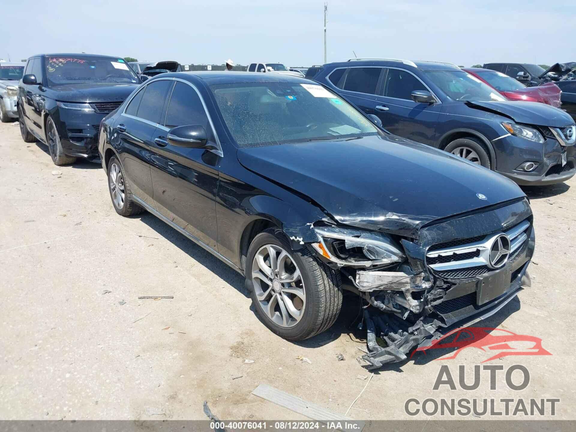 MERCEDES-BENZ C 300 2016 - 55SWF4KB7GU120466