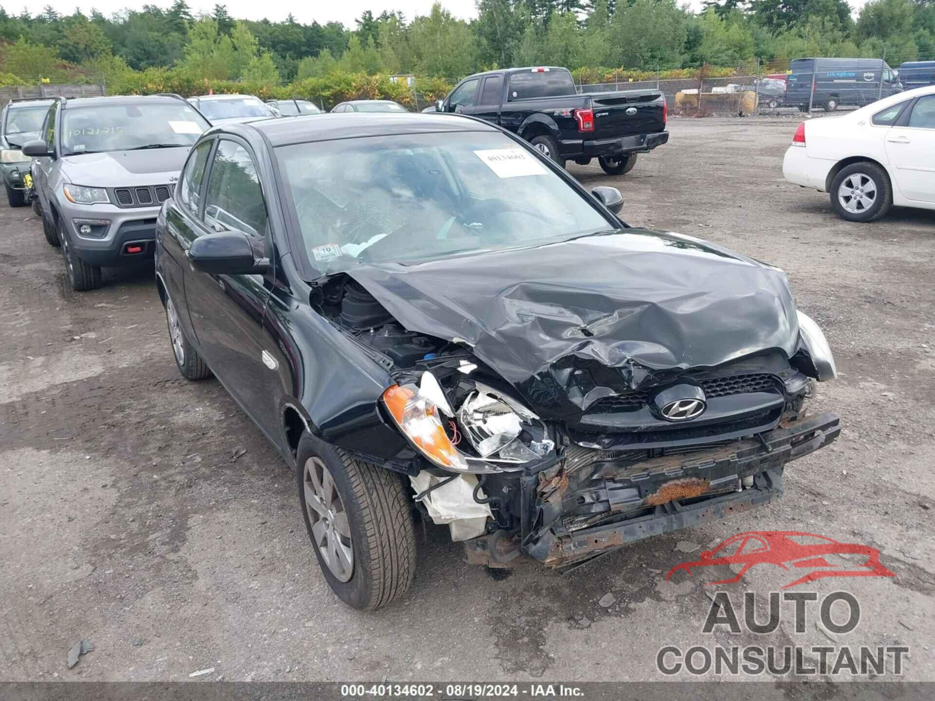 HYUNDAI ACCENT 2010 - KMHCM3AC6AU178304