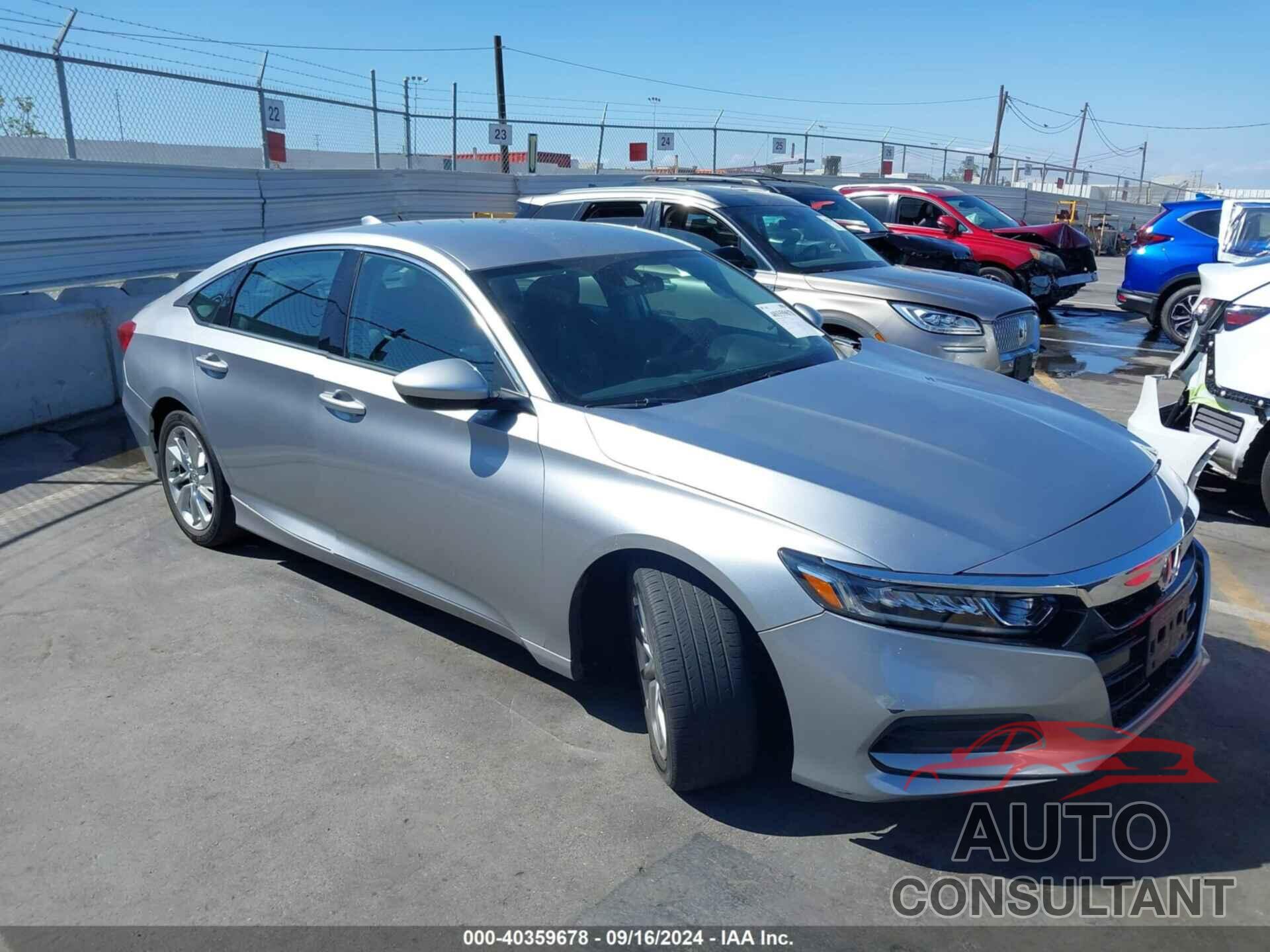 HONDA ACCORD 2019 - 1HGCV1F16KA022037