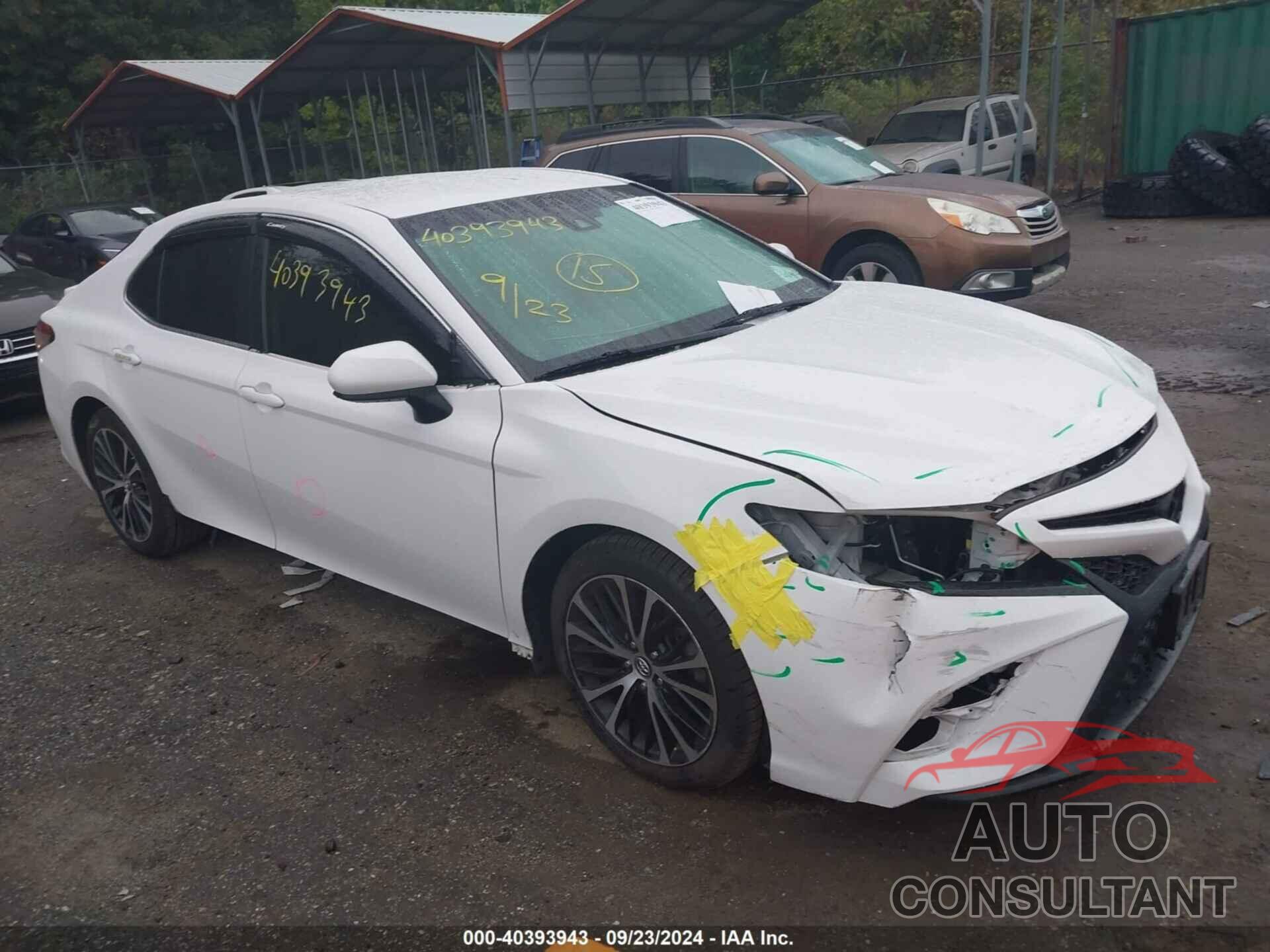 TOYOTA CAMRY 2019 - 4T1B11HK1KU782141