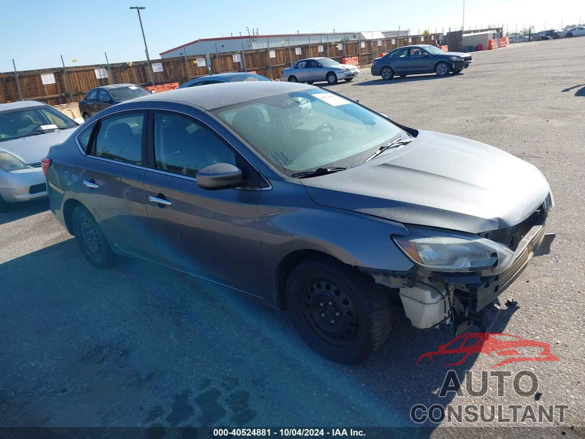 NISSAN SENTRA 2016 - 3N1AB7AP3GY262570