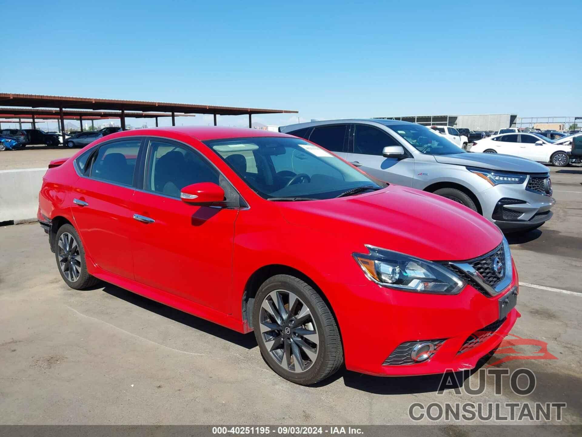 NISSAN SENTRA 2019 - 3N1AB7AP9KY320707