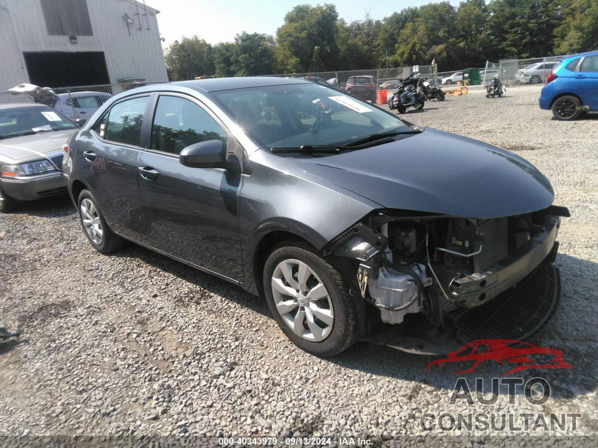 TOYOTA COROLLA 2016 - 2T1BURHE9GC494232