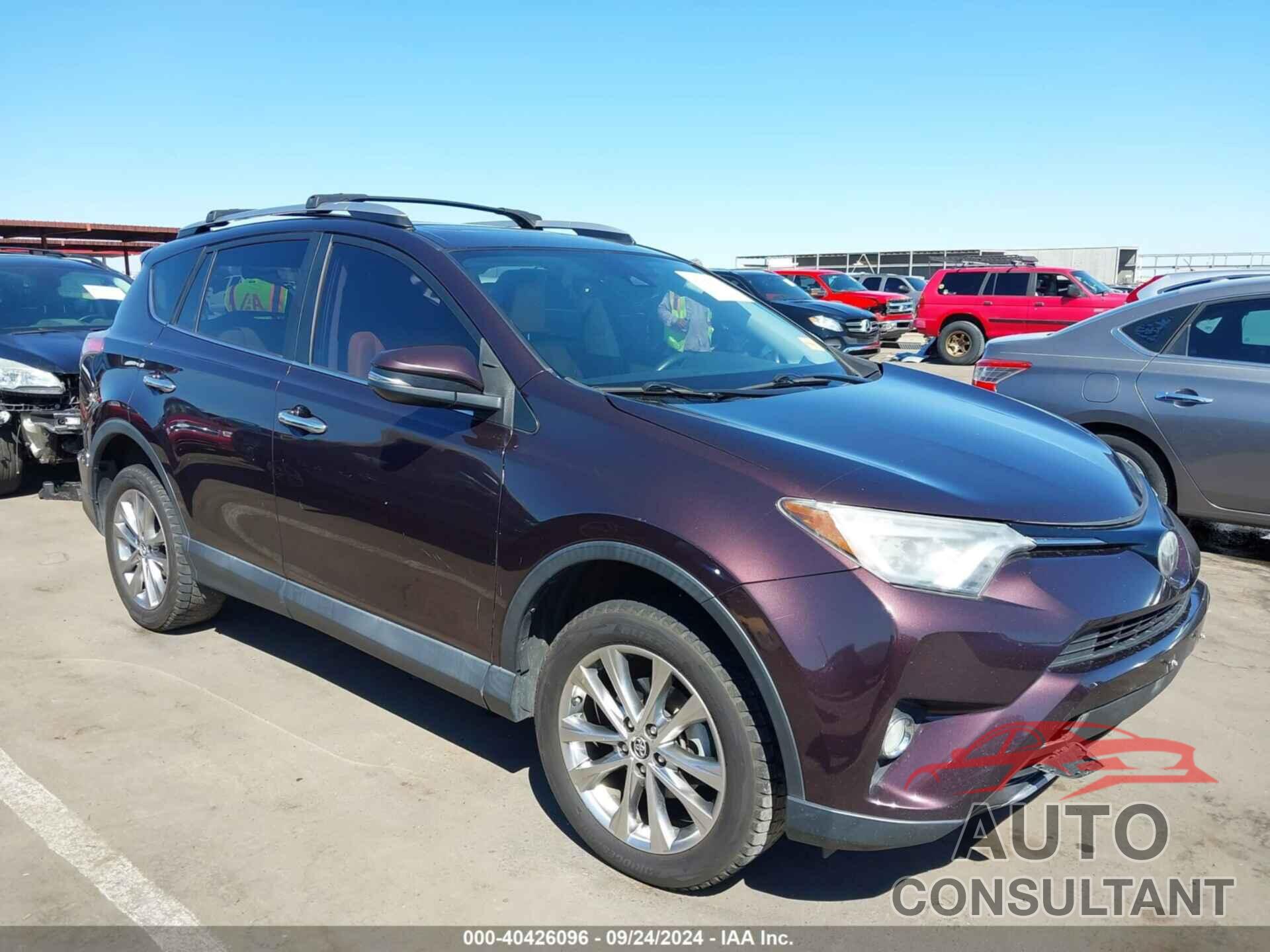 TOYOTA RAV4 2018 - 2T3DFREV5JW778252