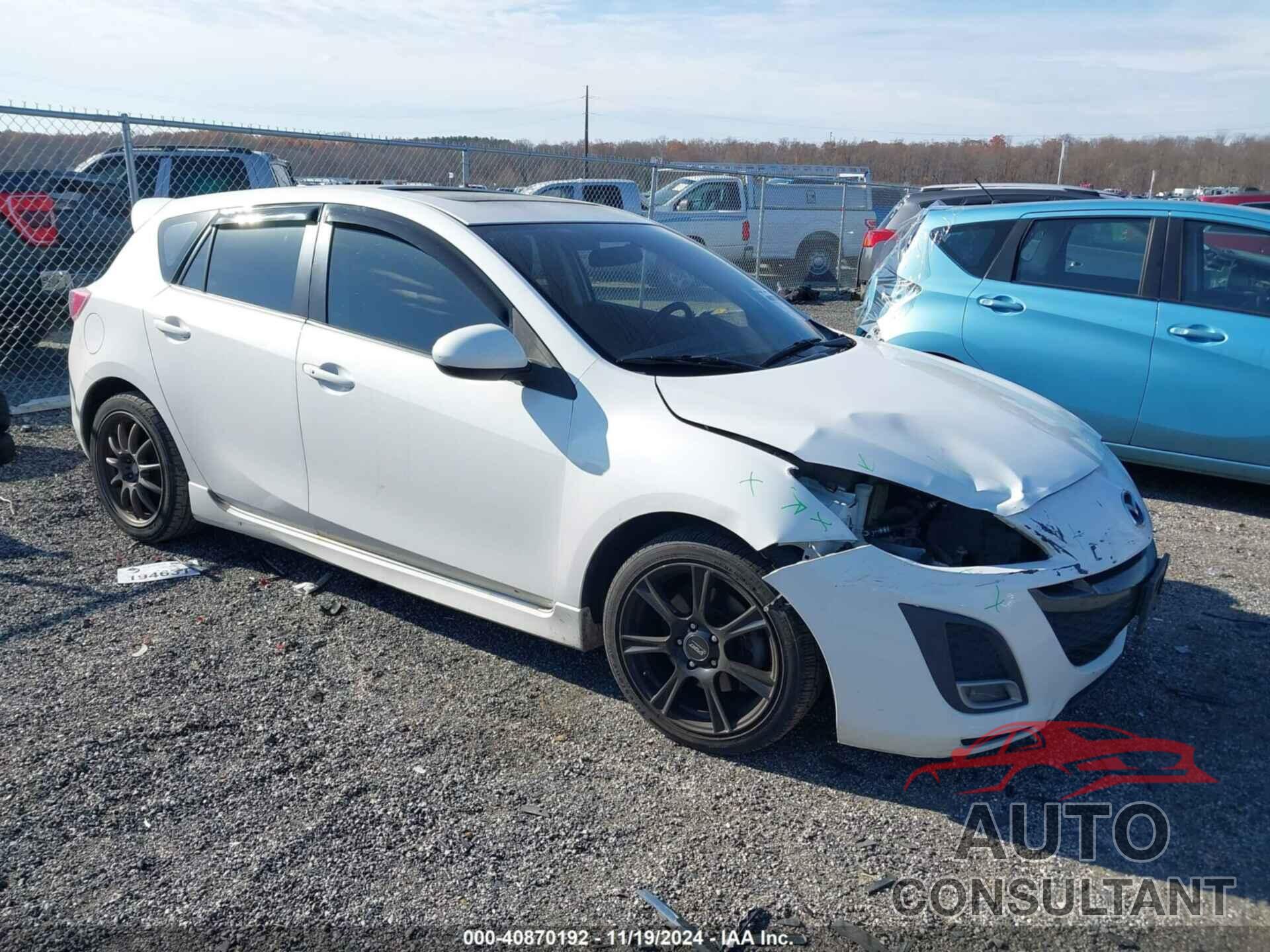 MAZDA MAZDA3 2010 - JM1BL1H61A1317201