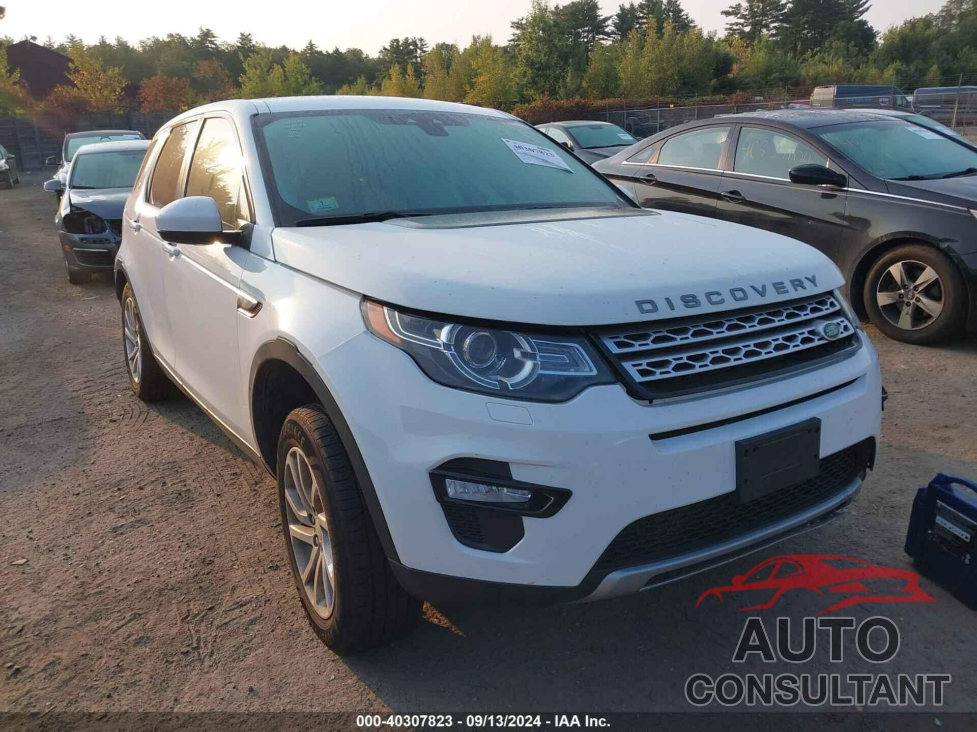 LAND ROVER DISCOVERY SPORT 2016 - SALCR2BG6GH551918