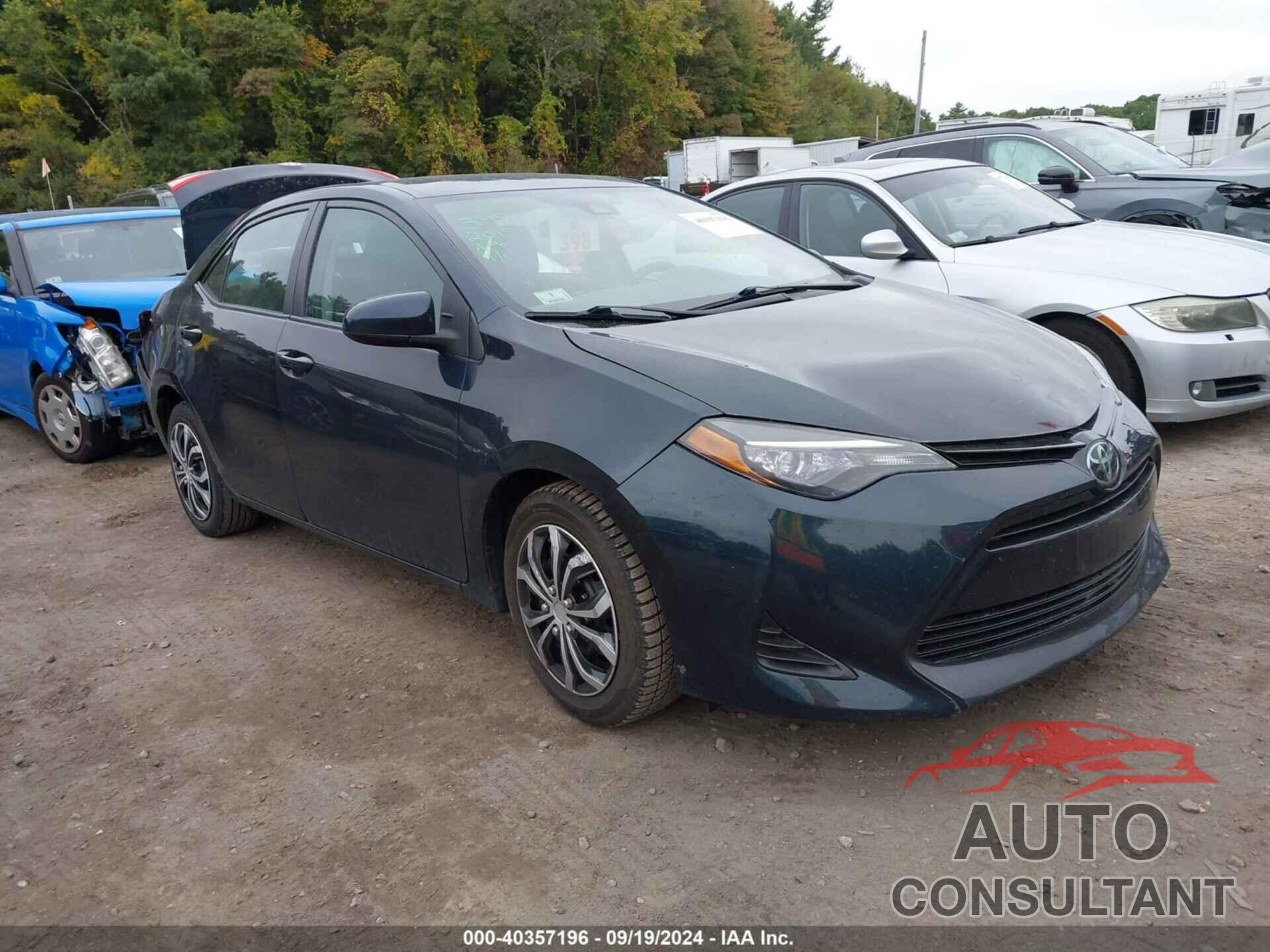 TOYOTA COROLLA 2019 - 2T1BURHE9KC229237