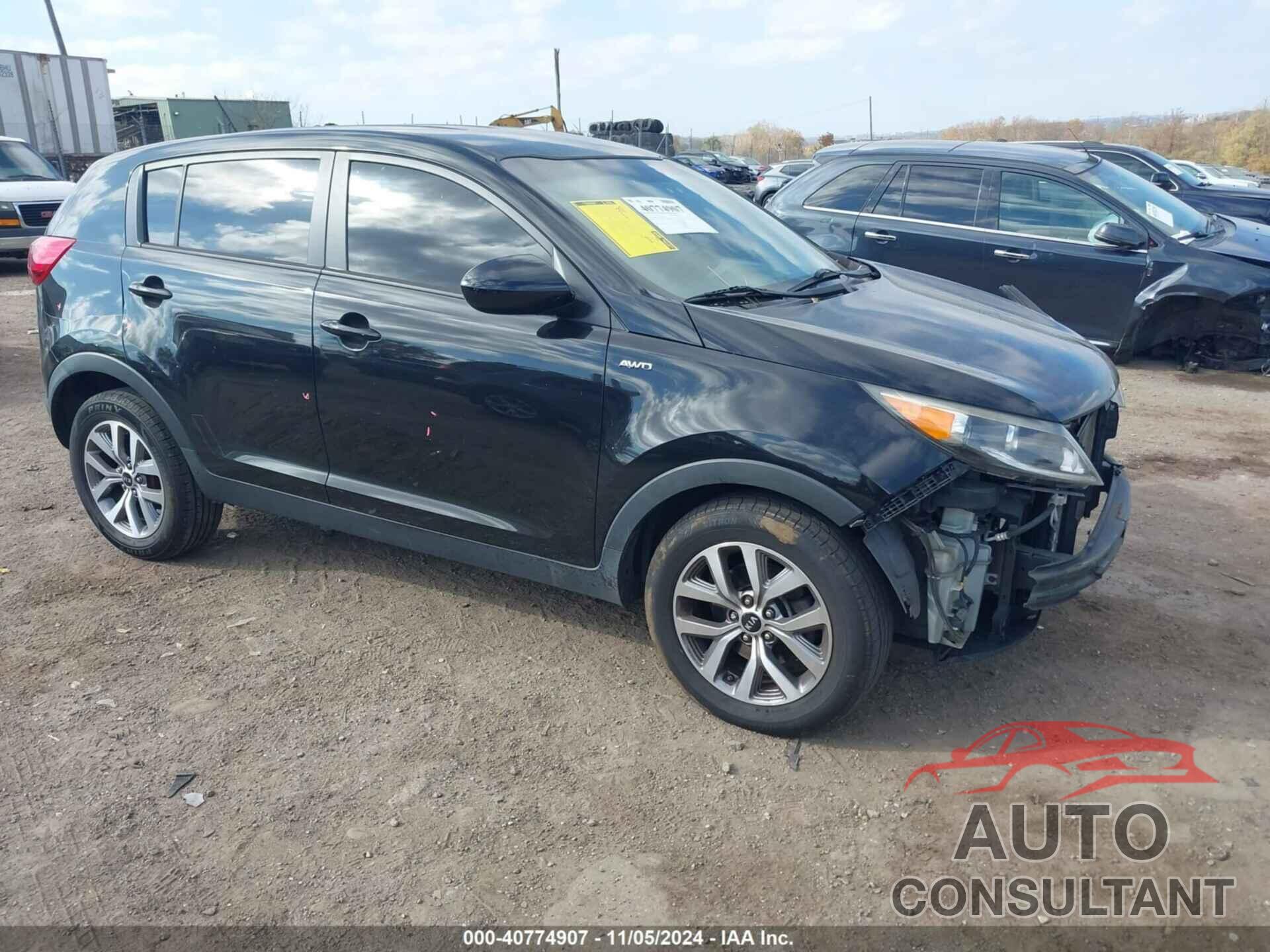 KIA SPORTAGE 2016 - KNDPBCAC1G7827798