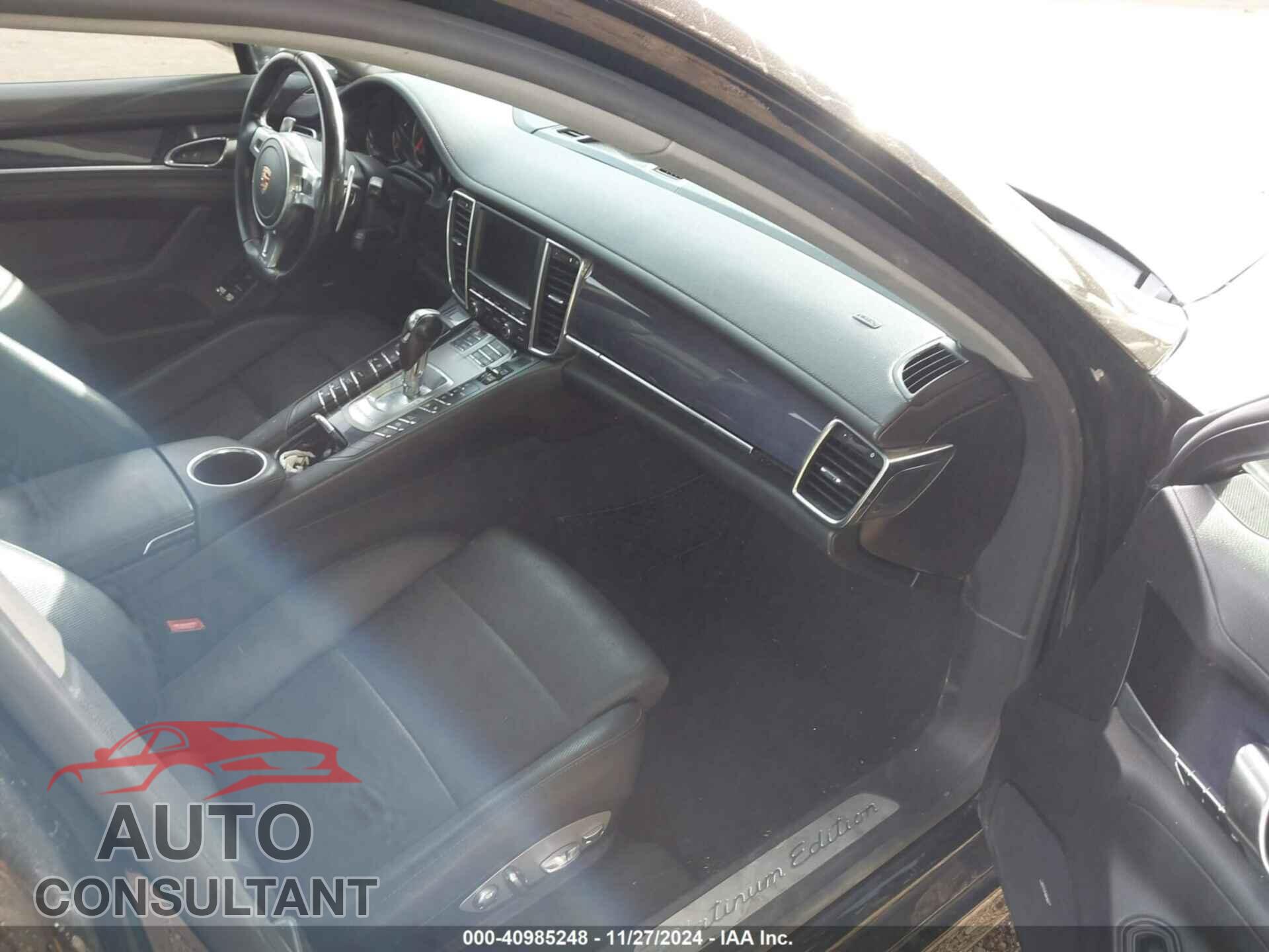 PORSCHE PANAMERA 2013 - WP0AA2A76DL017592