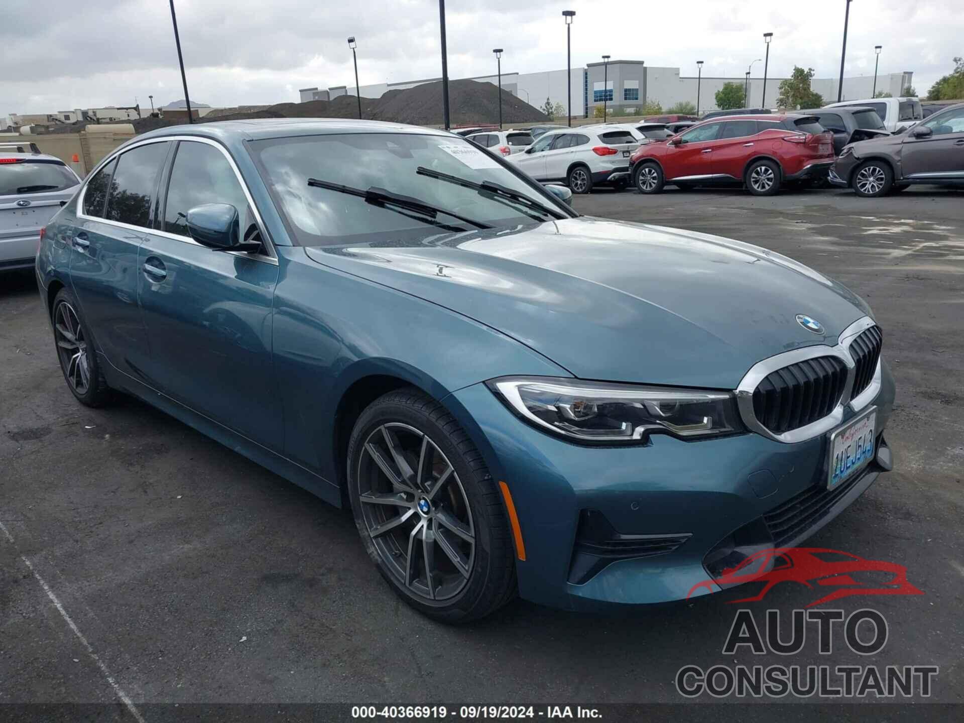 BMW 330I 2019 - WBA5R1C58KFH20607