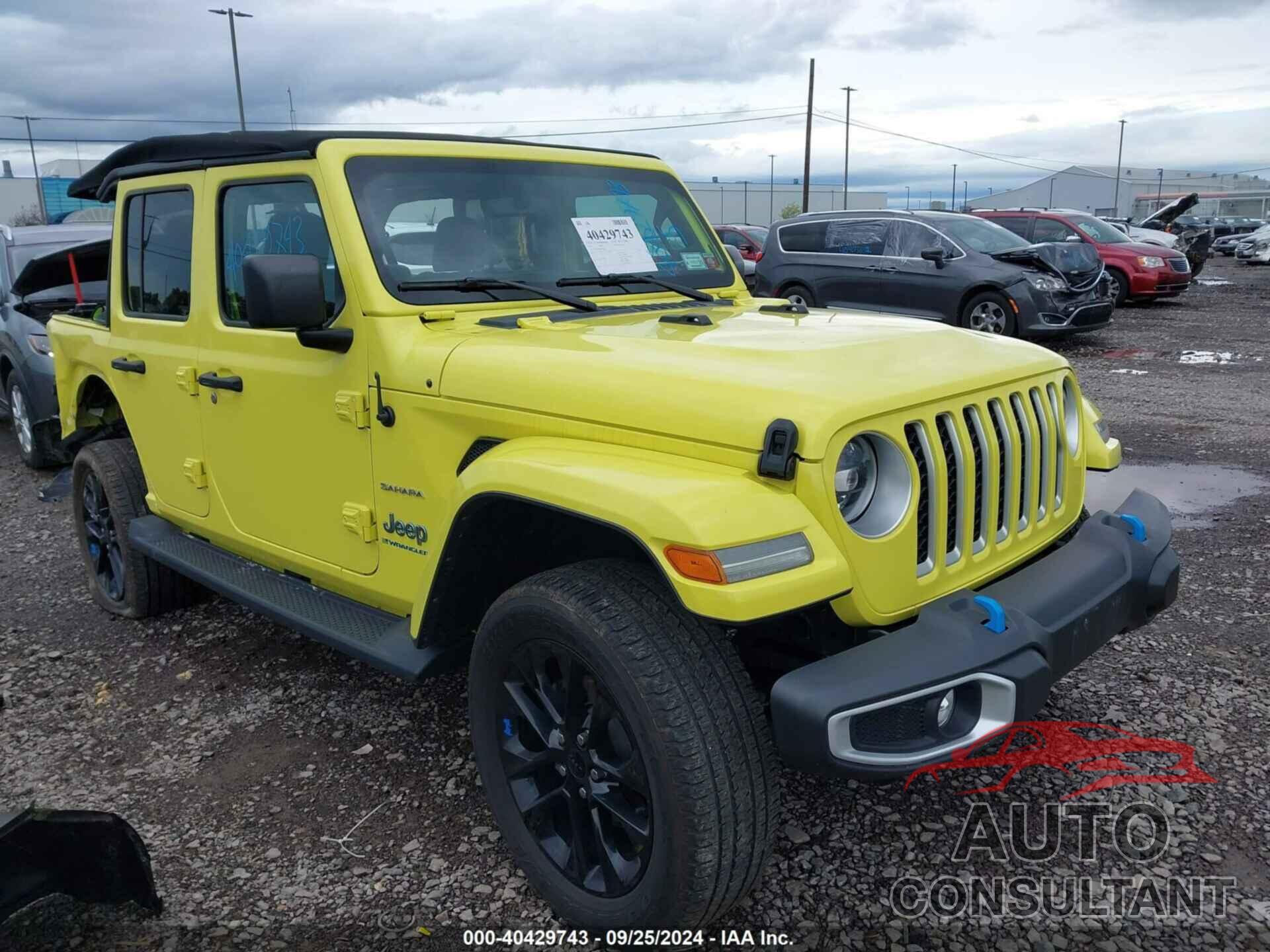 JEEP WRANGLER 4XE 2023 - 1C4JJXP66PW554283