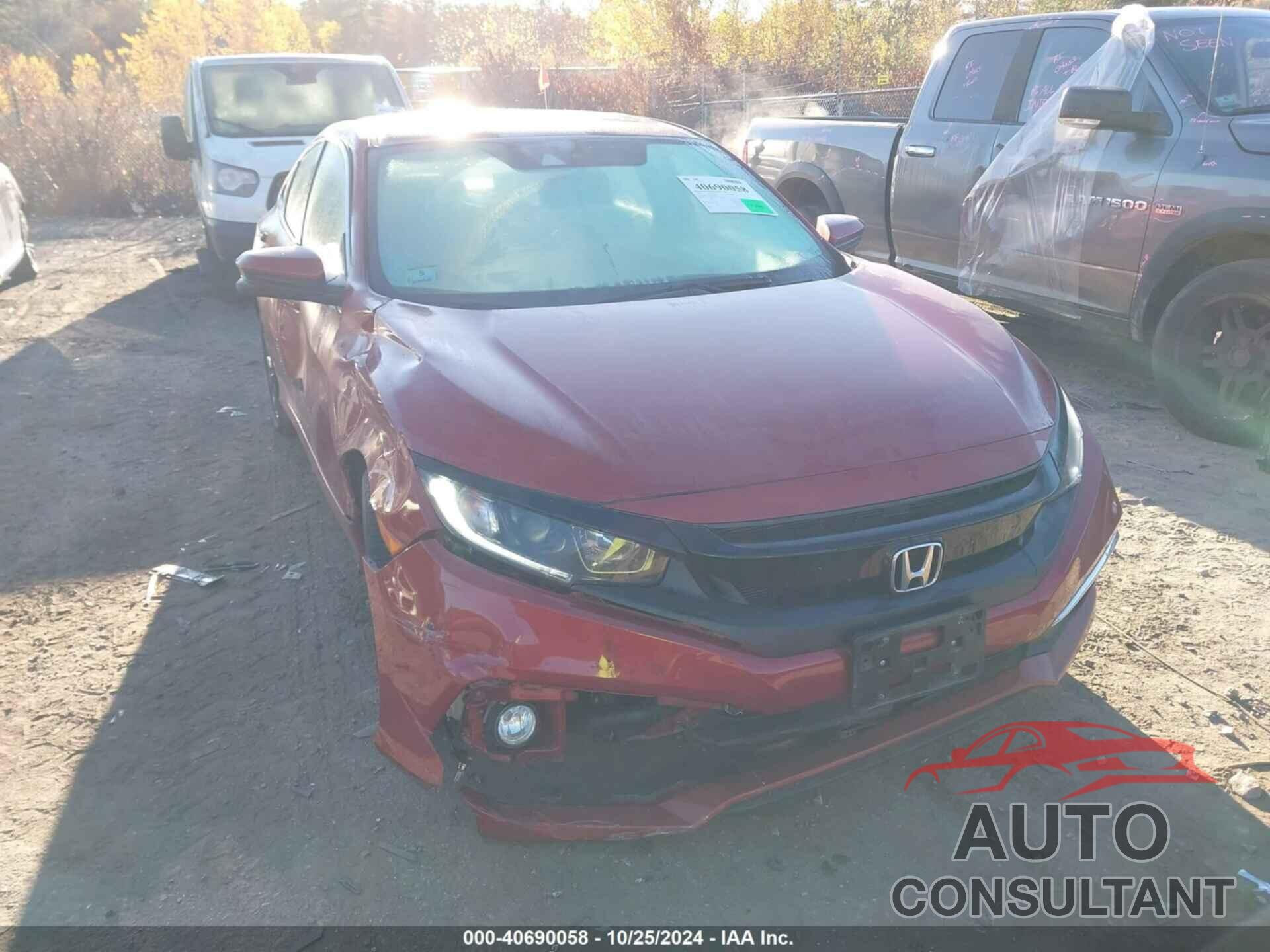 HONDA CIVIC 2020 - 19XFC1F38LE208468