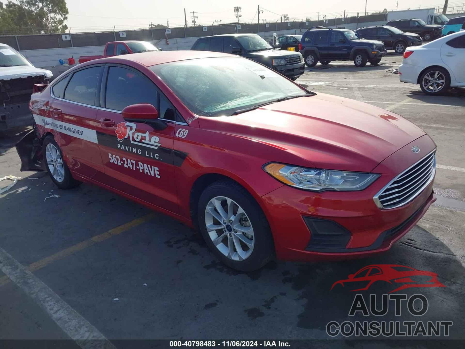 FORD FUSION 2020 - 3FA6P0HDXLR265452
