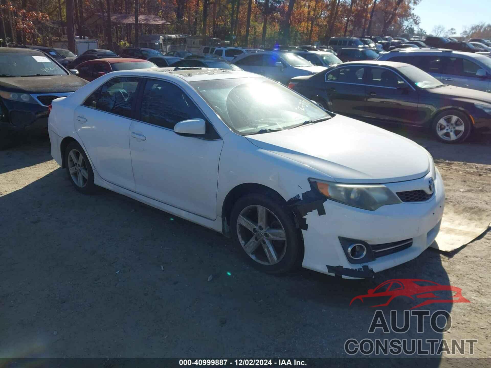 TOYOTA CAMRY 2013 - 4T1BF1FK8DU724390