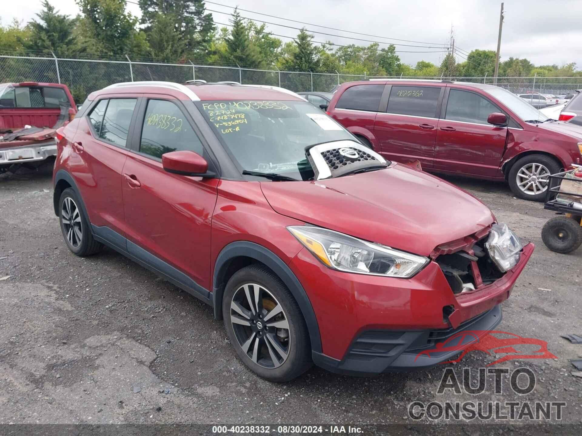 NISSAN KICKS 2018 - 3N1CP5CUXJL536904