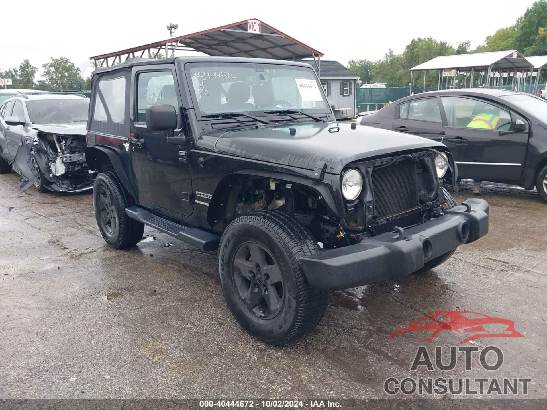 JEEP WRANGLER 2017 - 1C4AJWAGXHL674263