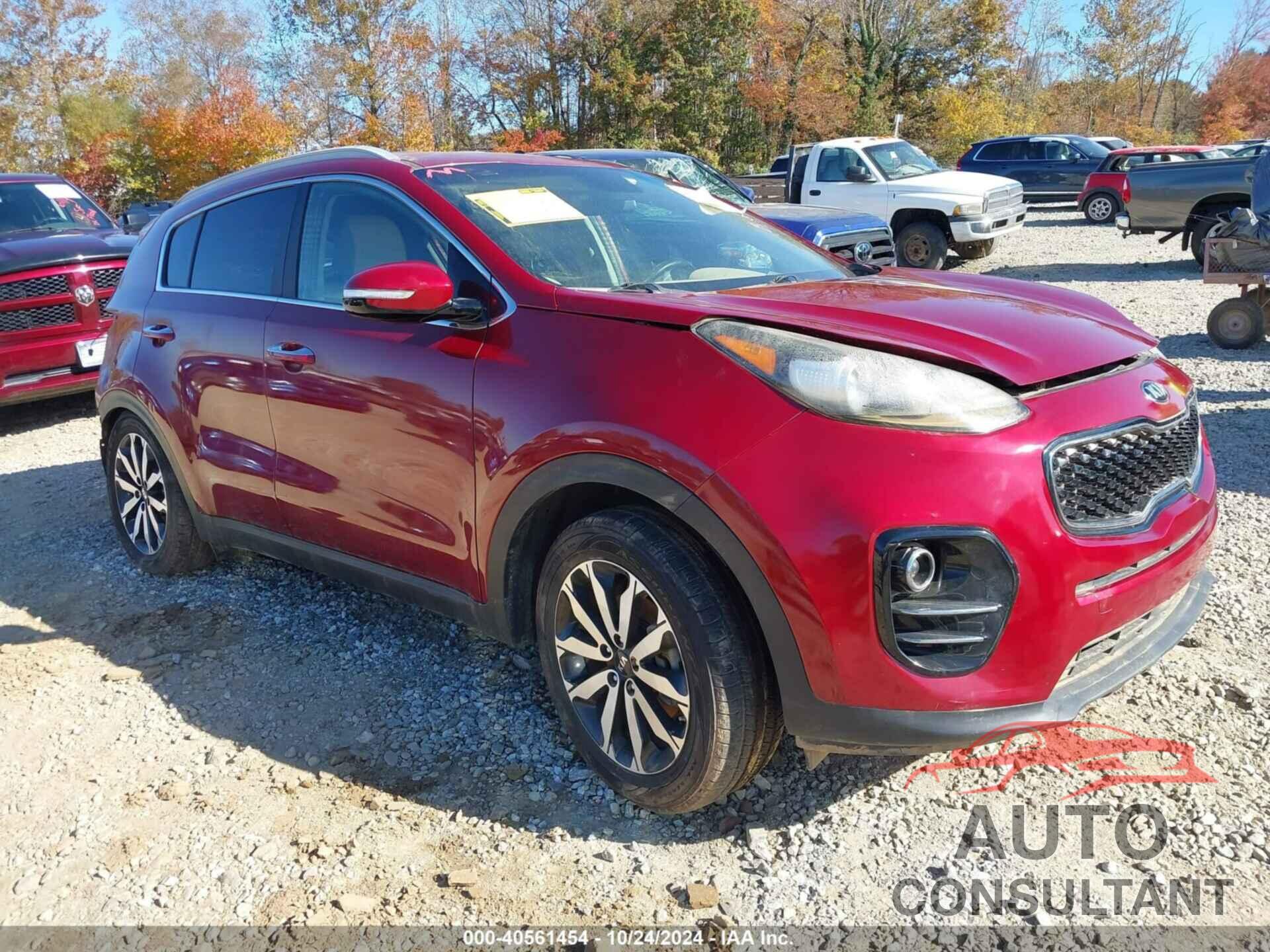 KIA SPORTAGE 2019 - KNDPN3AC8K7550437