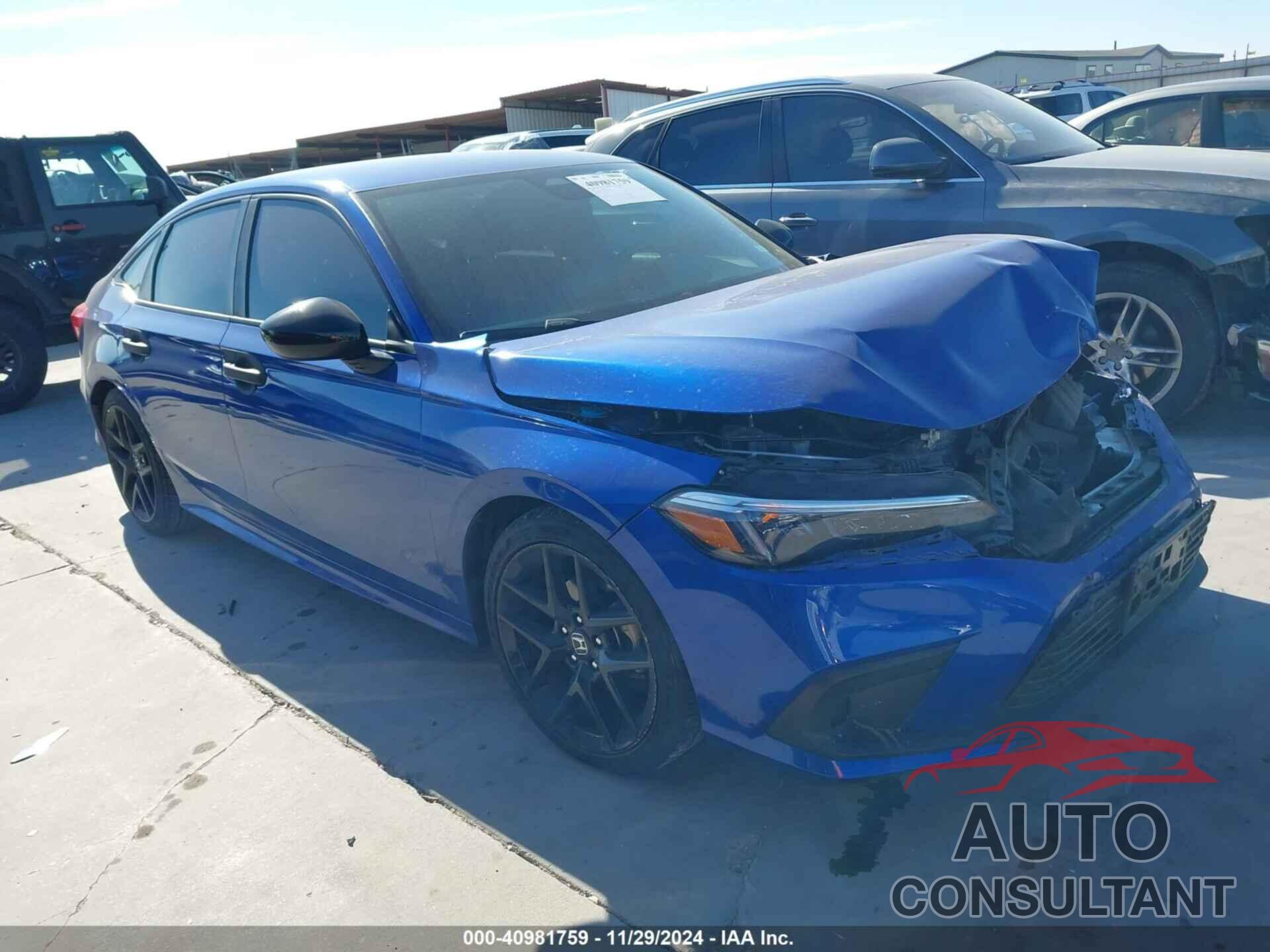 HONDA CIVIC 2022 - 2HGFE2F51NH542643